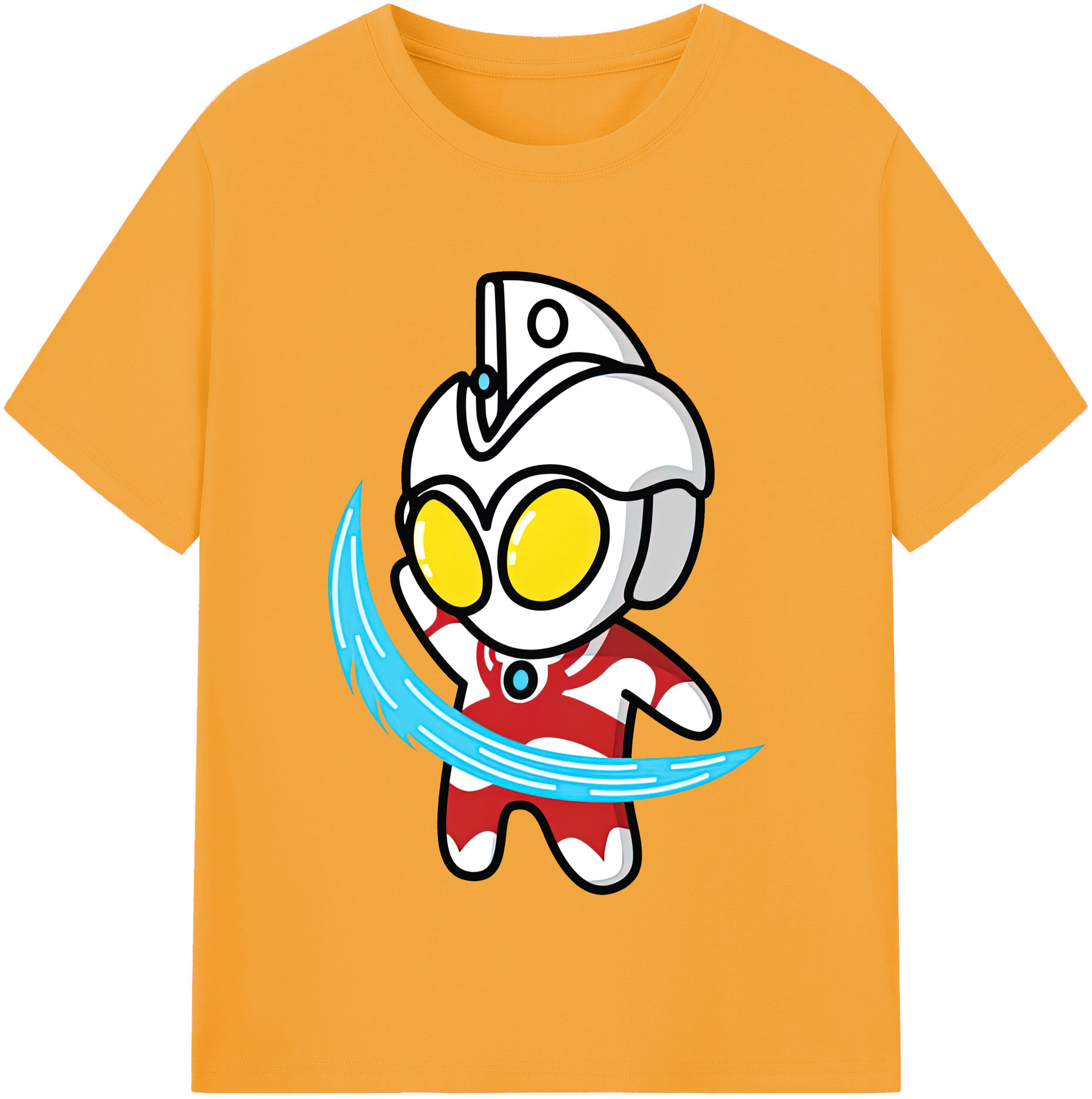 （画像用） ウルトラマン Ultraman 綿100％半袖Tシャツ（フロントプリント）