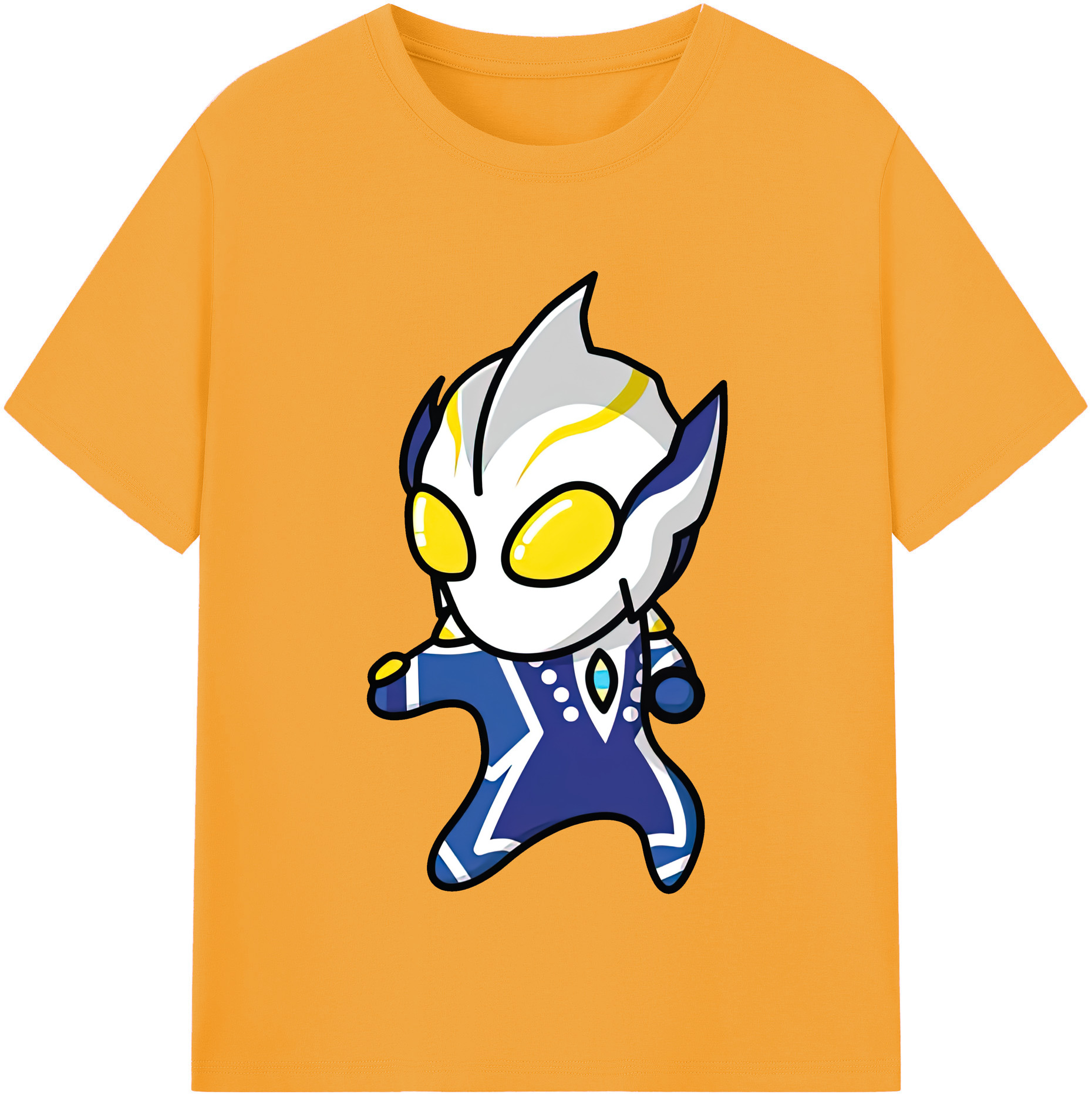 （画像用） ウルトラマン Ultraman 綿100％半袖Tシャツ（フロントプリント）