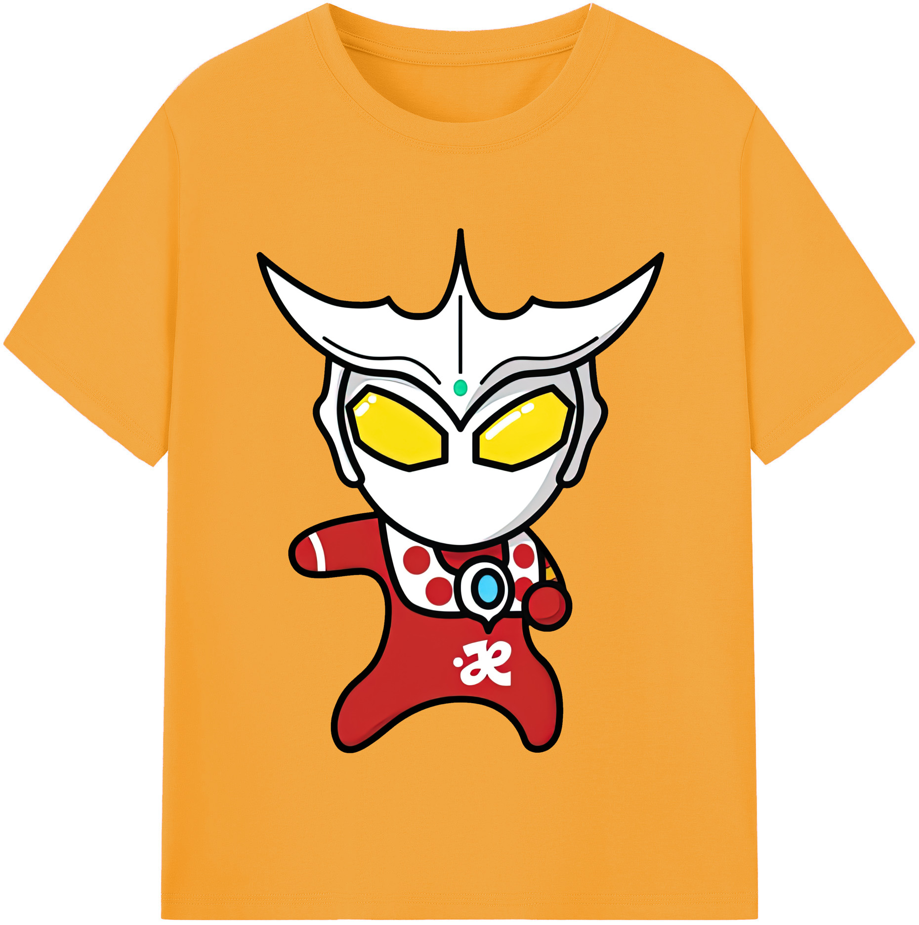 （画像用） ウルトラマン Ultraman 綿100％半袖Tシャツ（フロントプリント）