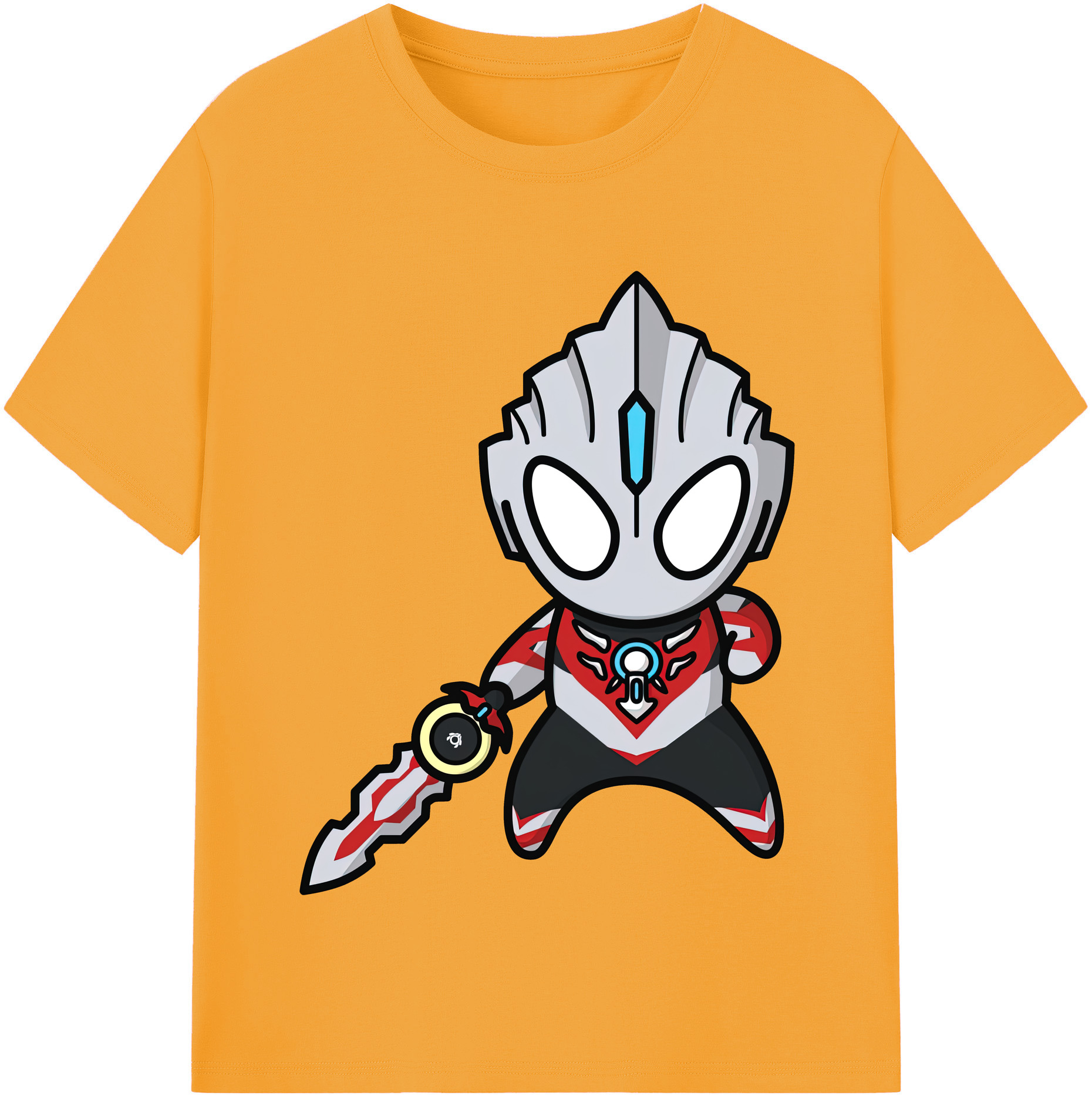 （画像用） ウルトラマン Ultraman 綿100％半袖Tシャツ（フロントプリント）