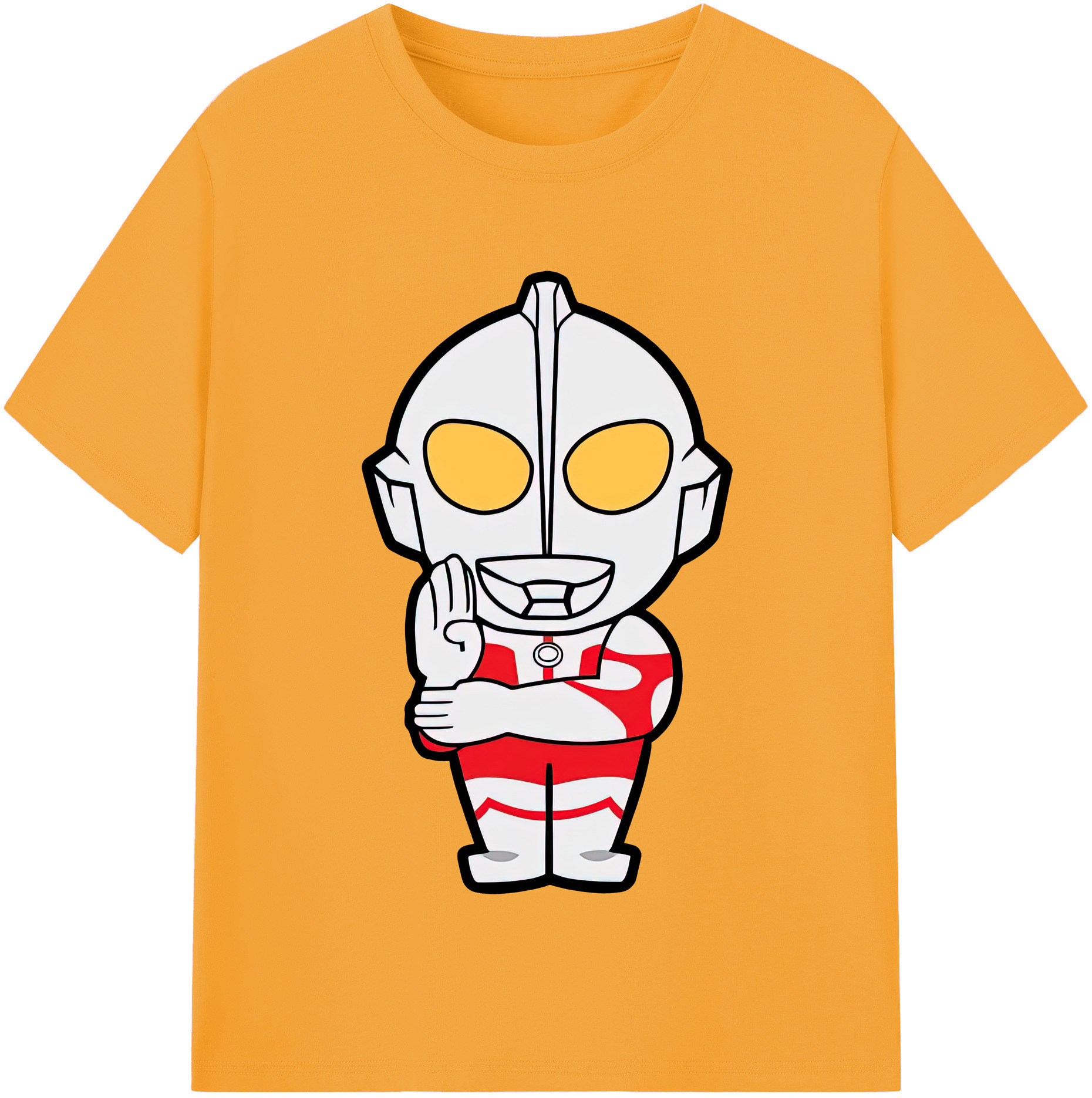 （画像用） ウルトラマン Ultraman 綿100％半袖Tシャツ（フロントプリント）