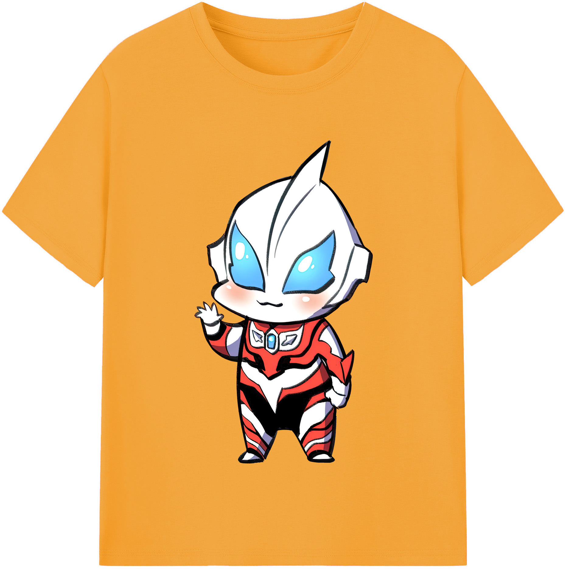（画像用） ウルトラマン Ultraman 綿100％半袖Tシャツ（フロントプリント）