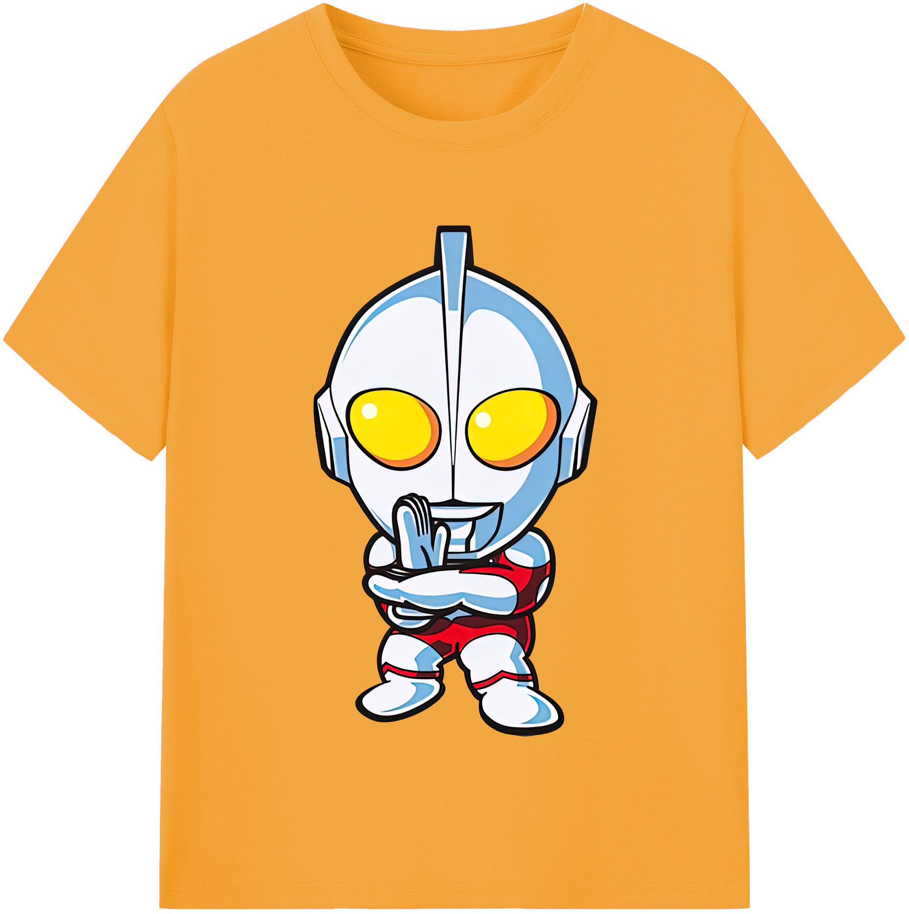 （画像用） ウルトラマン Ultraman 綿100％半袖Tシャツ（フロントプリント）
