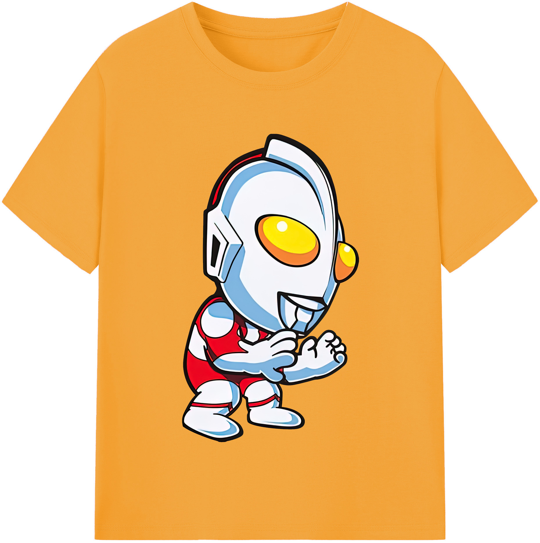 （画像用） ウルトラマン Ultraman 綿100％半袖Tシャツ（フロントプリント）