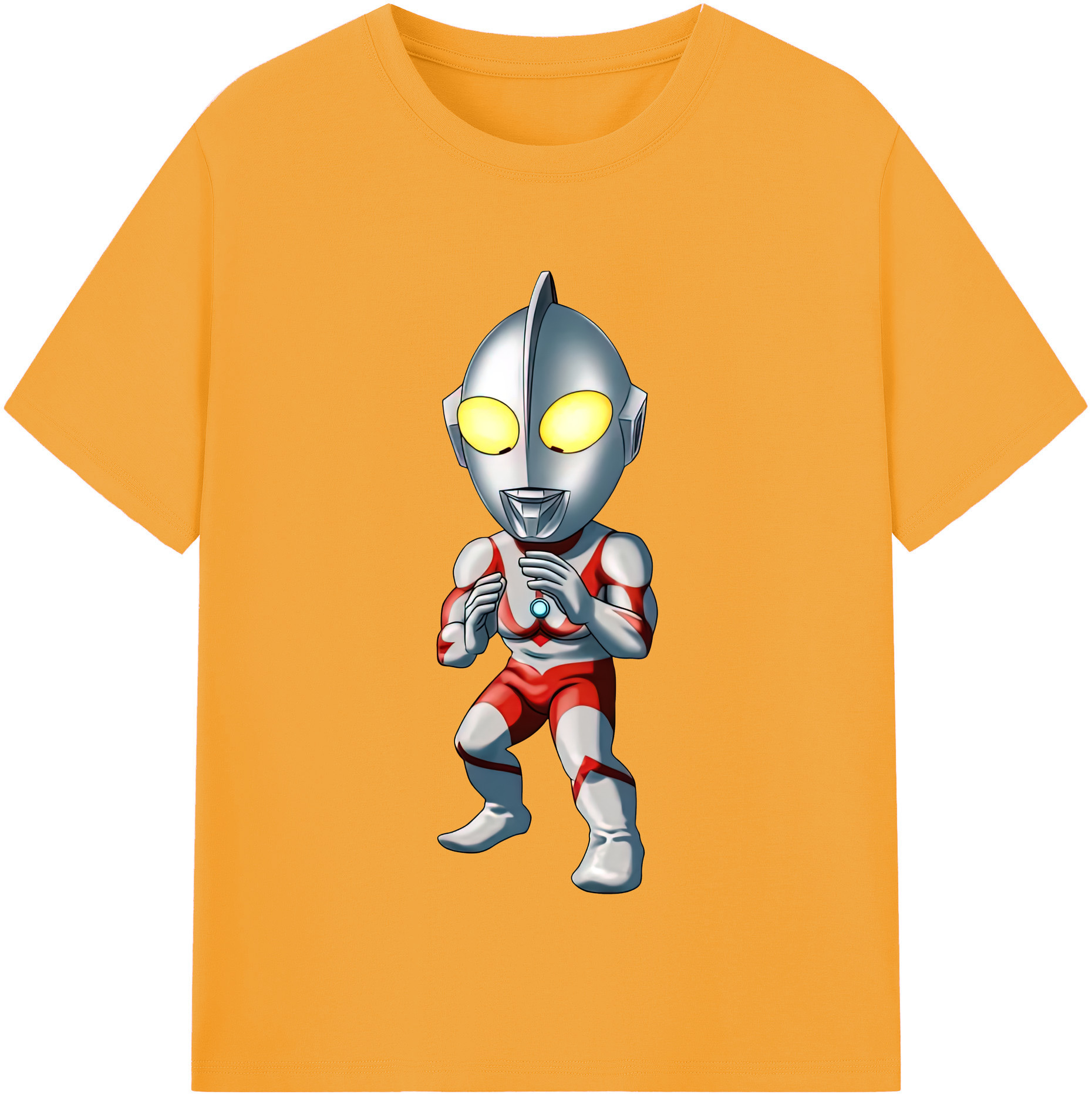 （画像用） ウルトラマン Ultraman 綿100％半袖Tシャツ（フロントプリント）