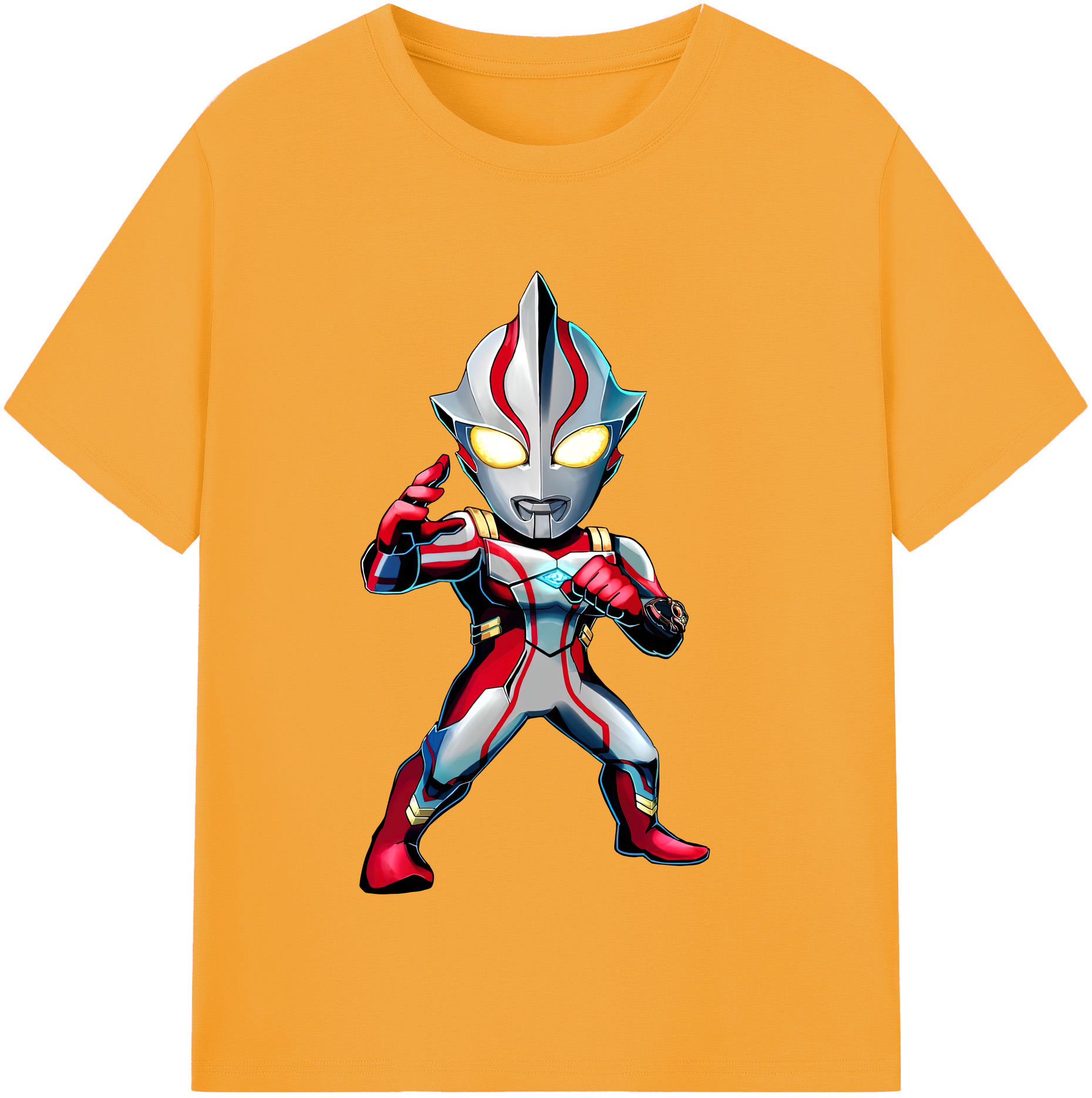 （画像用） ウルトラマン Ultraman 綿100％半袖Tシャツ（フロントプリント）