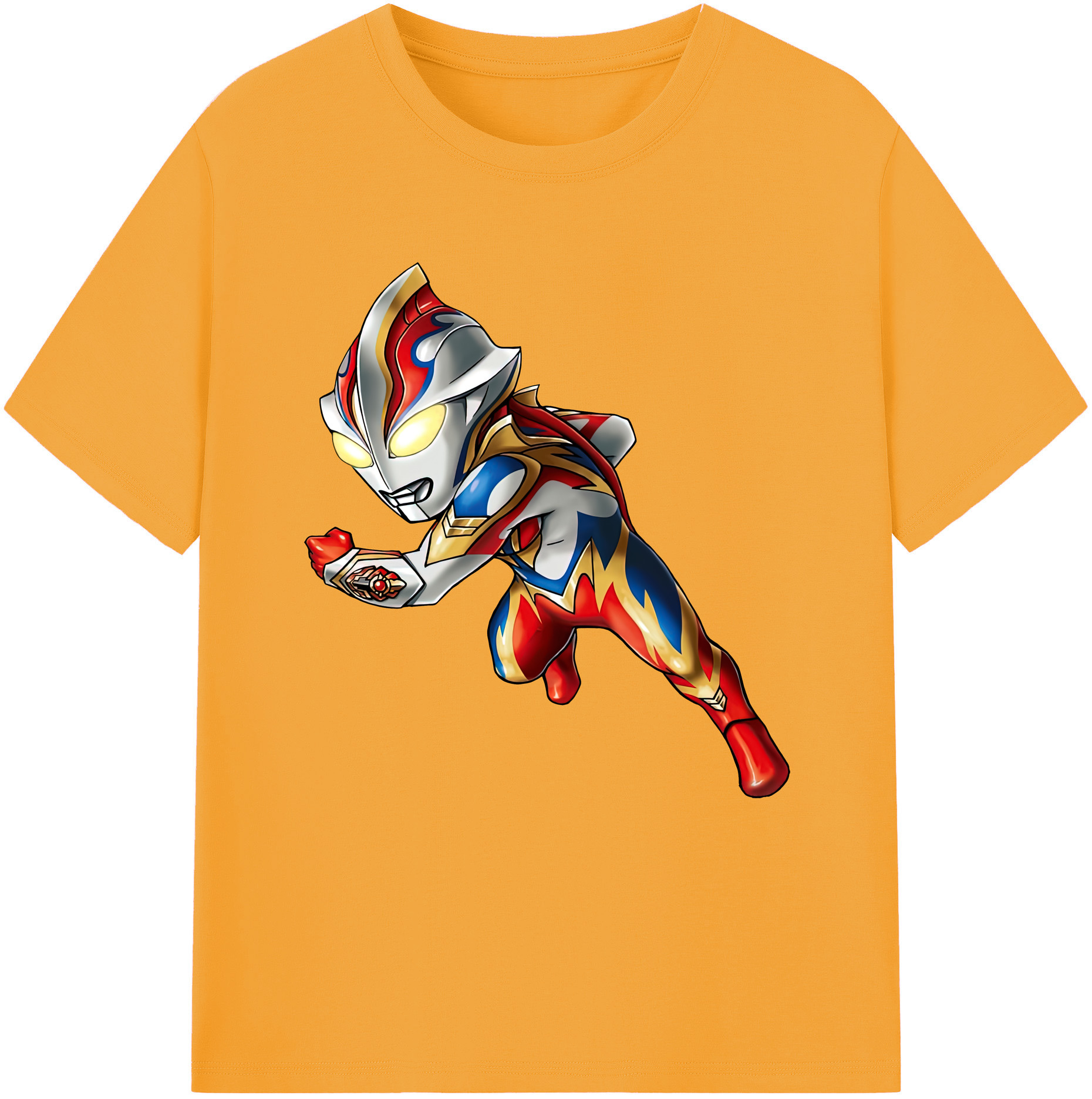 （画像用） ウルトラマン Ultraman 綿100％半袖Tシャツ（フロントプリント）
