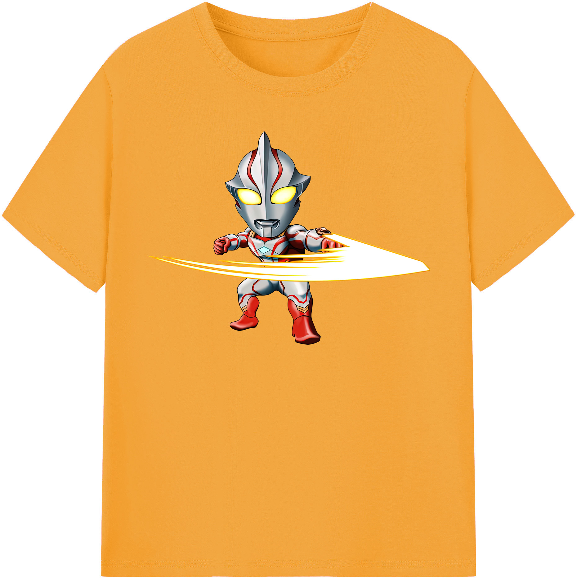 （画像用） ウルトラマン Ultraman 綿100％半袖Tシャツ（フロントプリント）