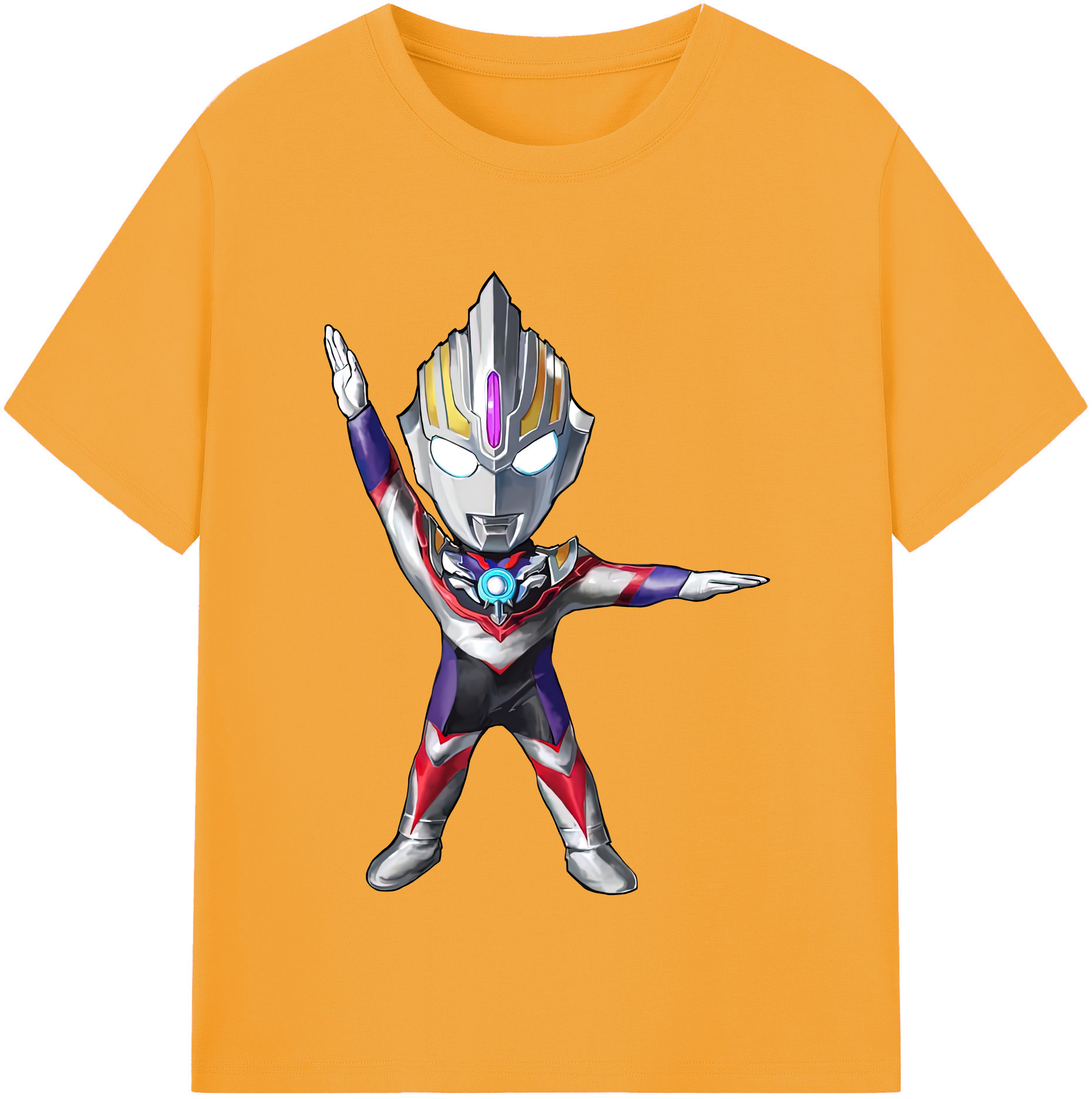 （画像用） ウルトラマン Ultraman 綿100％半袖Tシャツ（フロントプリント）