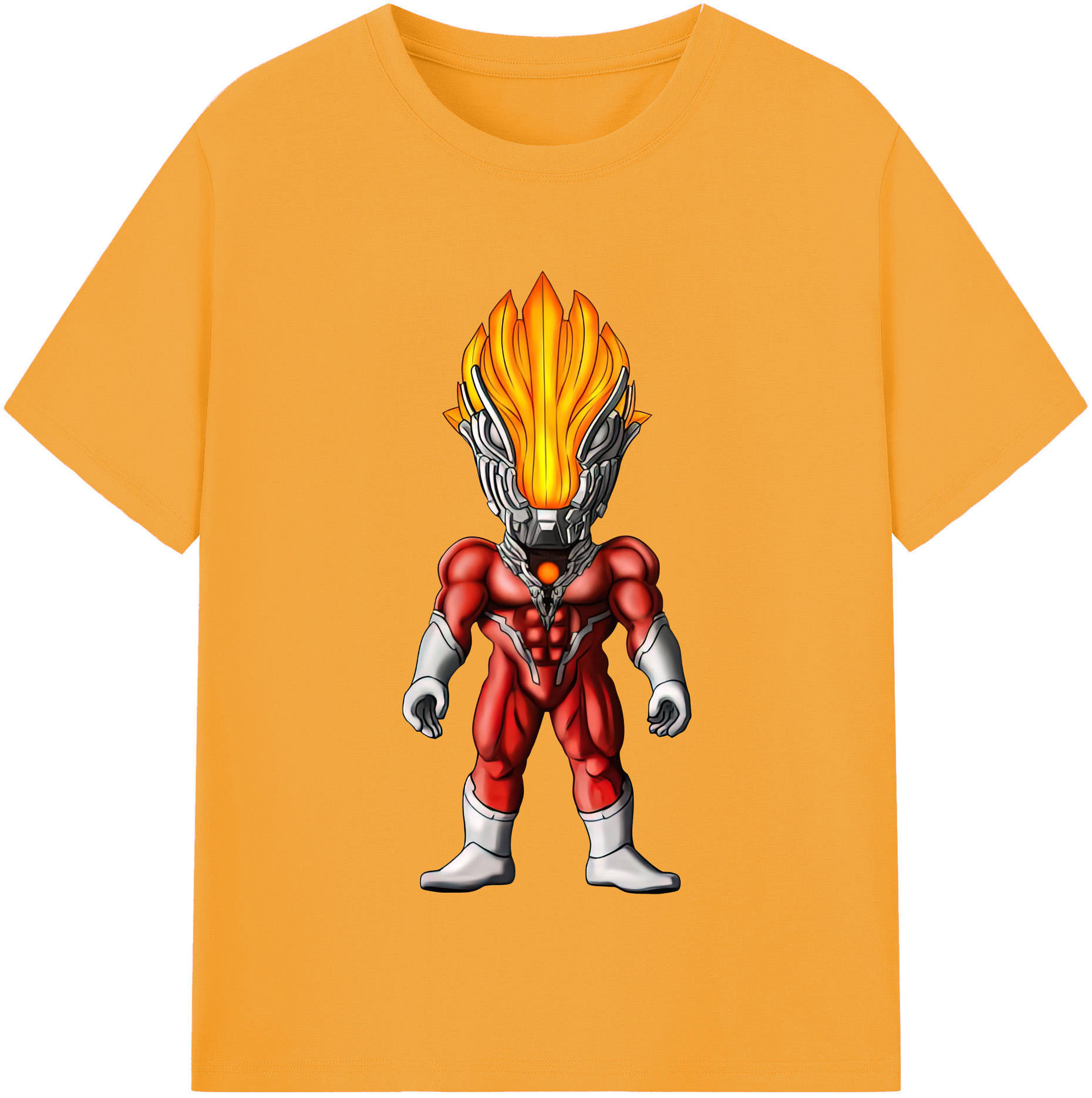 （画像用） ウルトラマン Ultraman 綿100％半袖Tシャツ（フロントプリント）