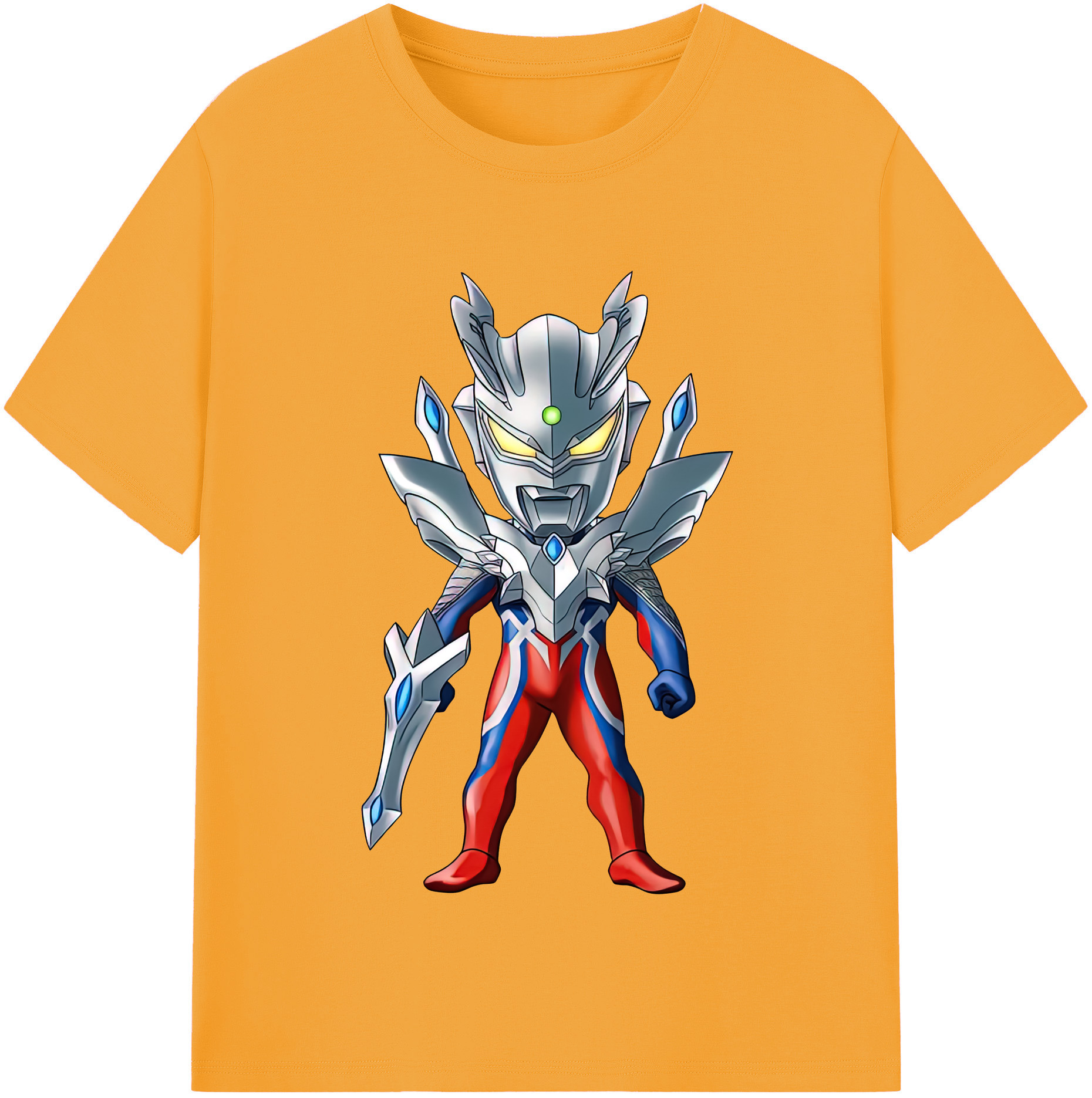 （画像用） ウルトラマン Ultraman 綿100％半袖Tシャツ（フロントプリント）