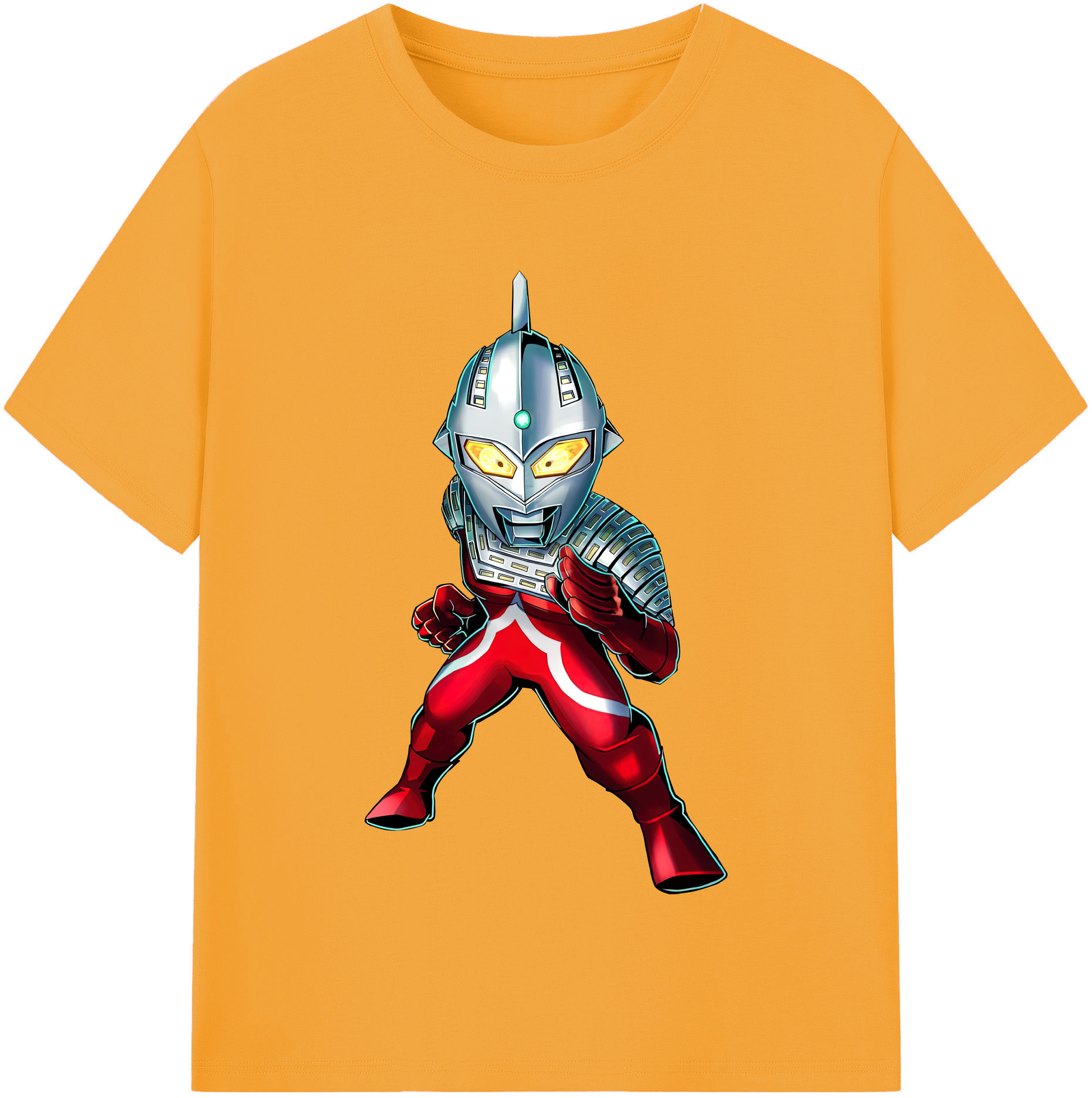 （画像用） ウルトラマン Ultraman 綿100％半袖Tシャツ（フロントプリント）