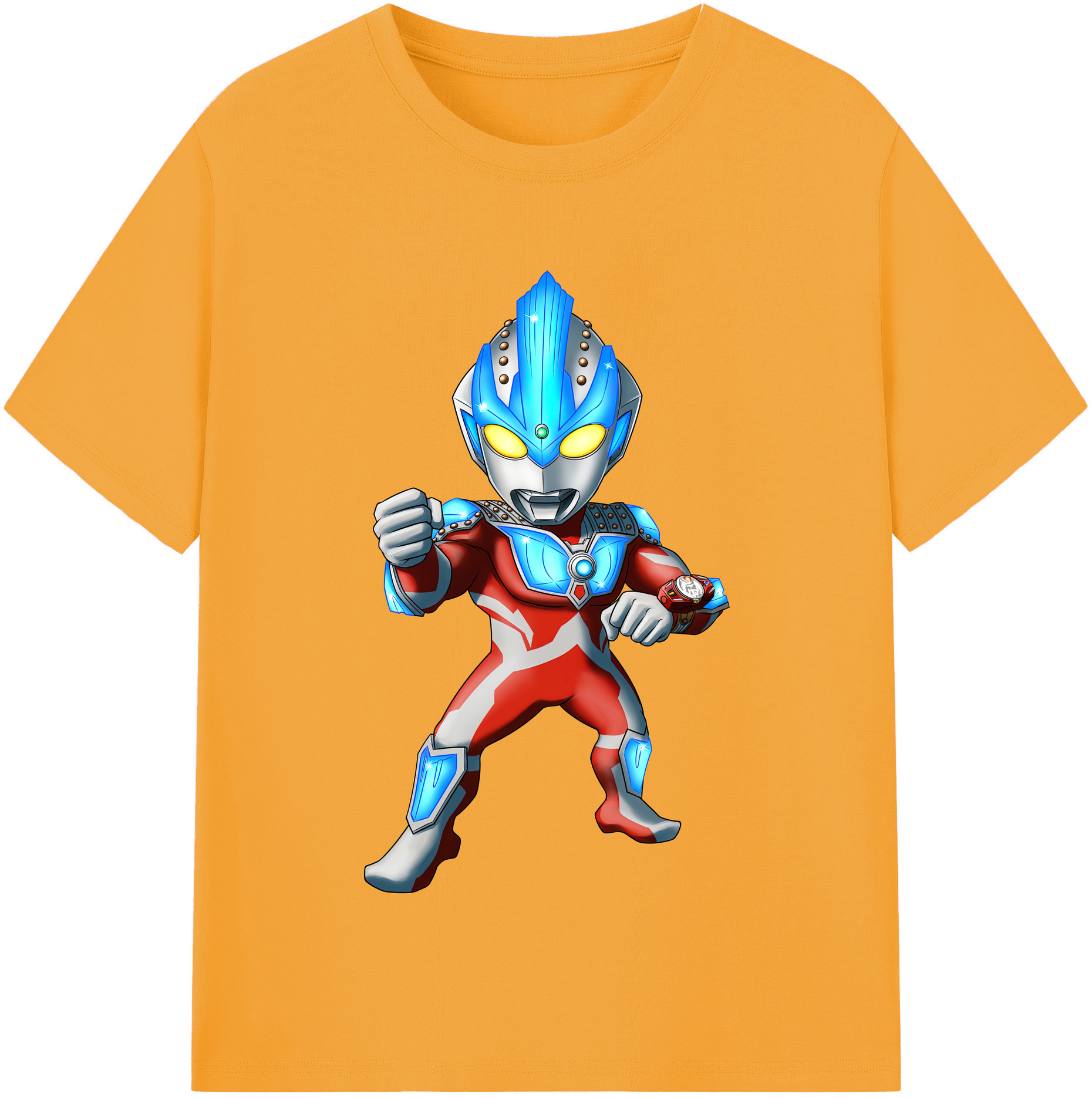 （画像用） ウルトラマン Ultraman 綿100％半袖Tシャツ（フロントプリント）