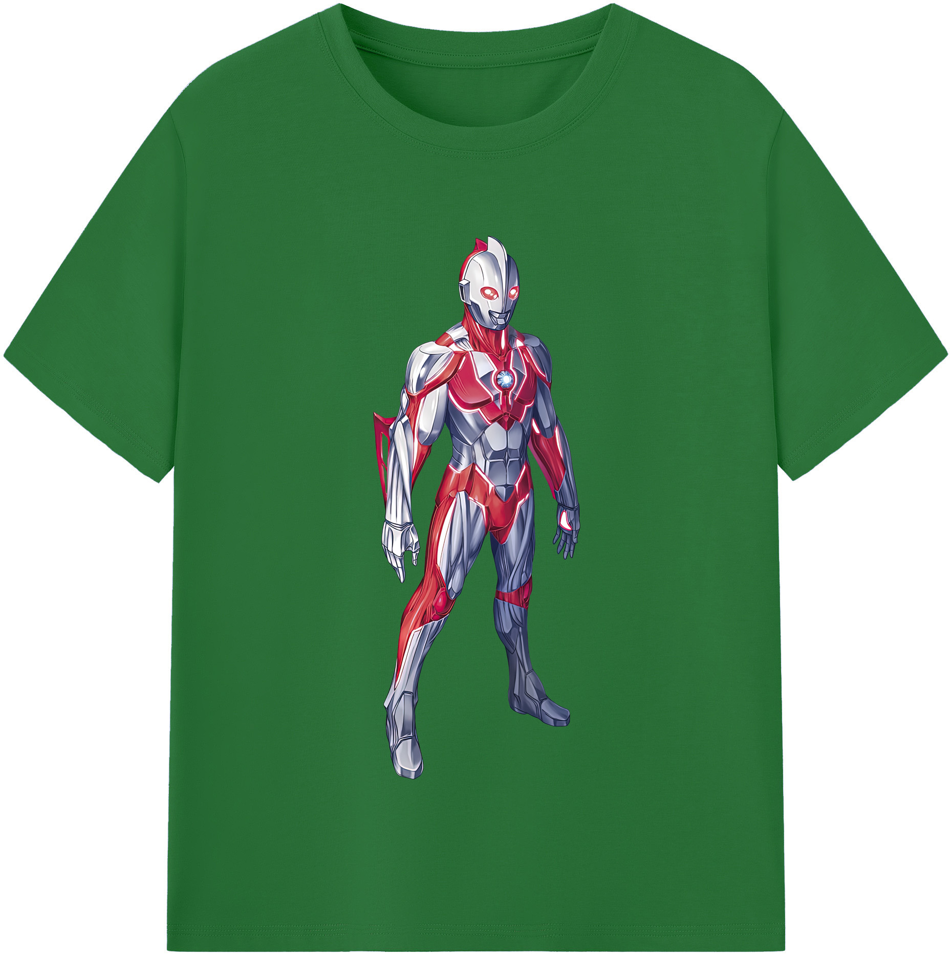 （画像用） ウルトラマン Ultraman 綿100％半袖Tシャツ（フロントプリント）