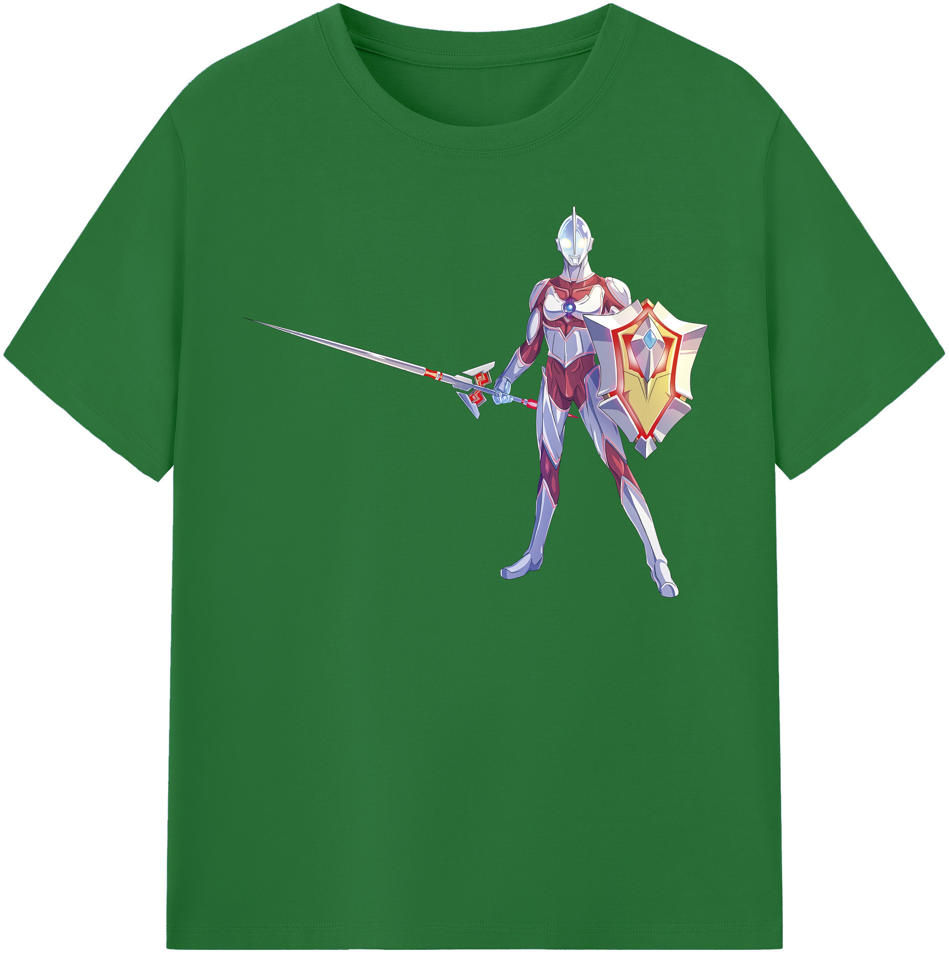 （画像用） ウルトラマン Ultraman 綿100％半袖Tシャツ（フロントプリント）