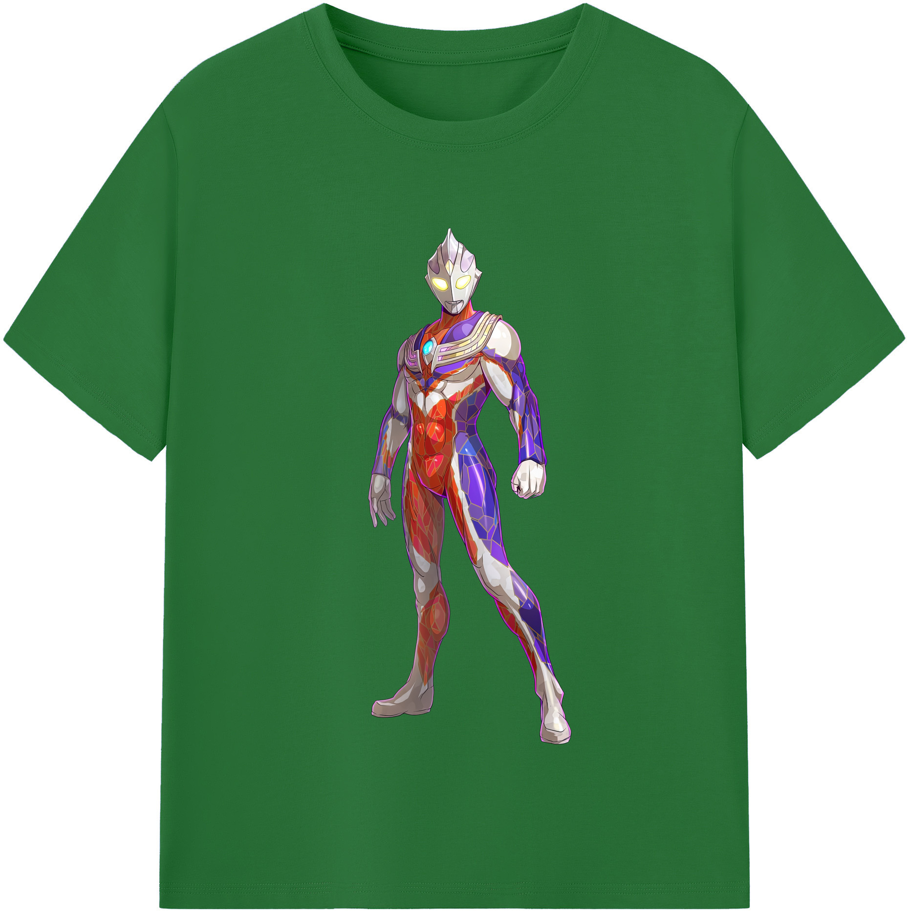 （画像用） ウルトラマン Ultraman 綿100％半袖Tシャツ（フロントプリント）