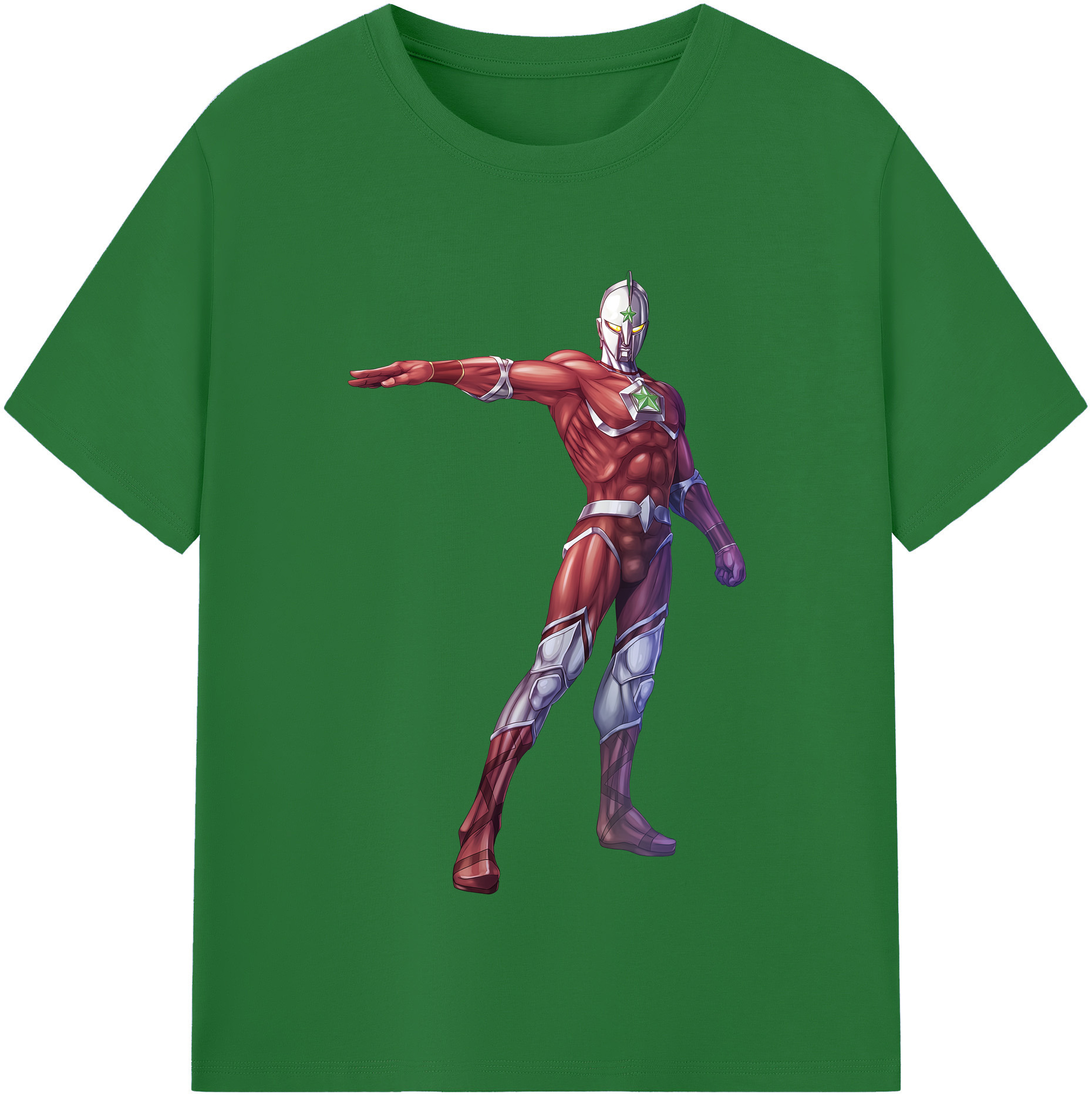 （画像用） ウルトラマン Ultraman 綿100％半袖Tシャツ（フロントプリント）