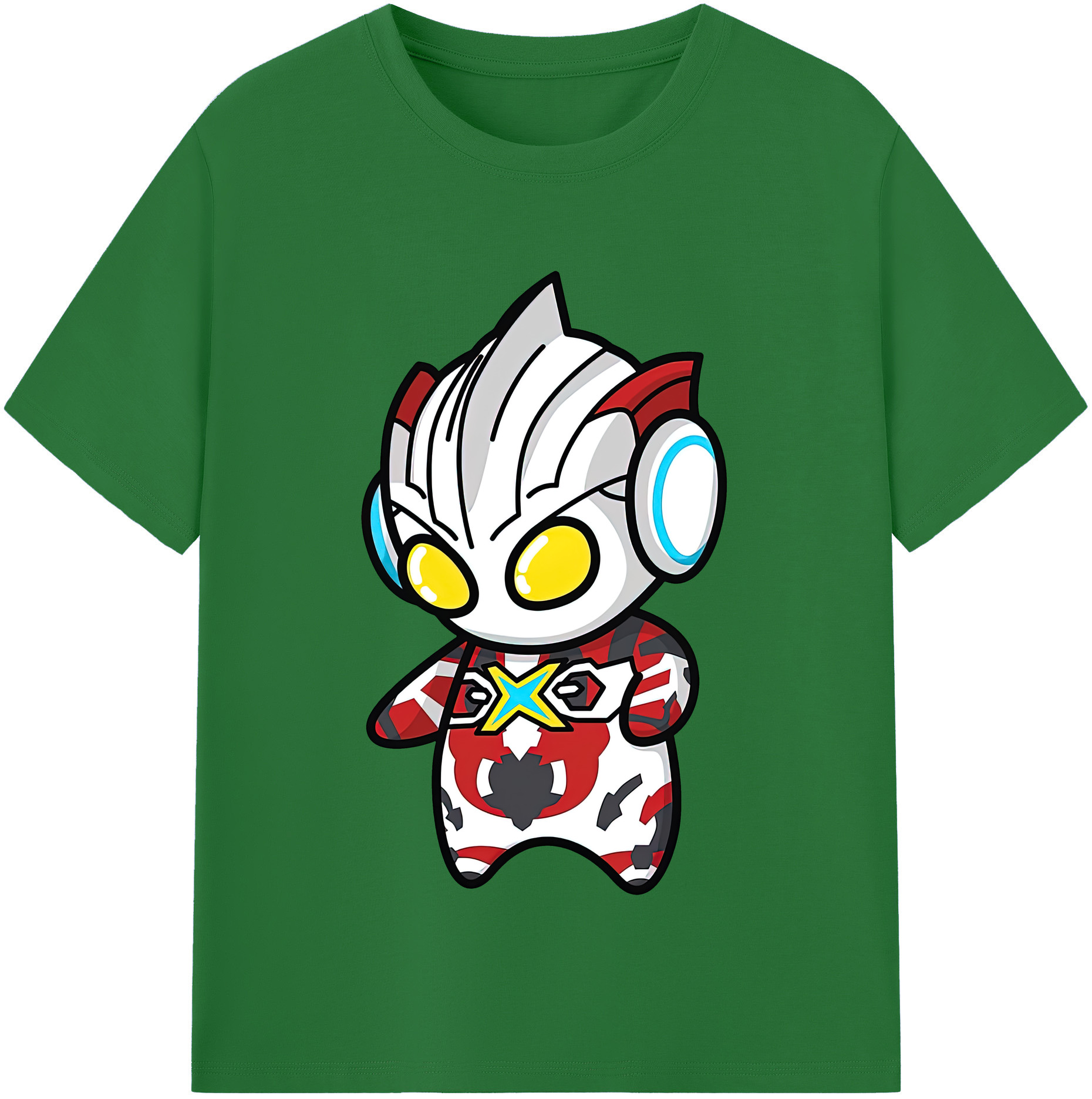 （画像用） ウルトラマン Ultraman 綿100％半袖Tシャツ（フロントプリント）