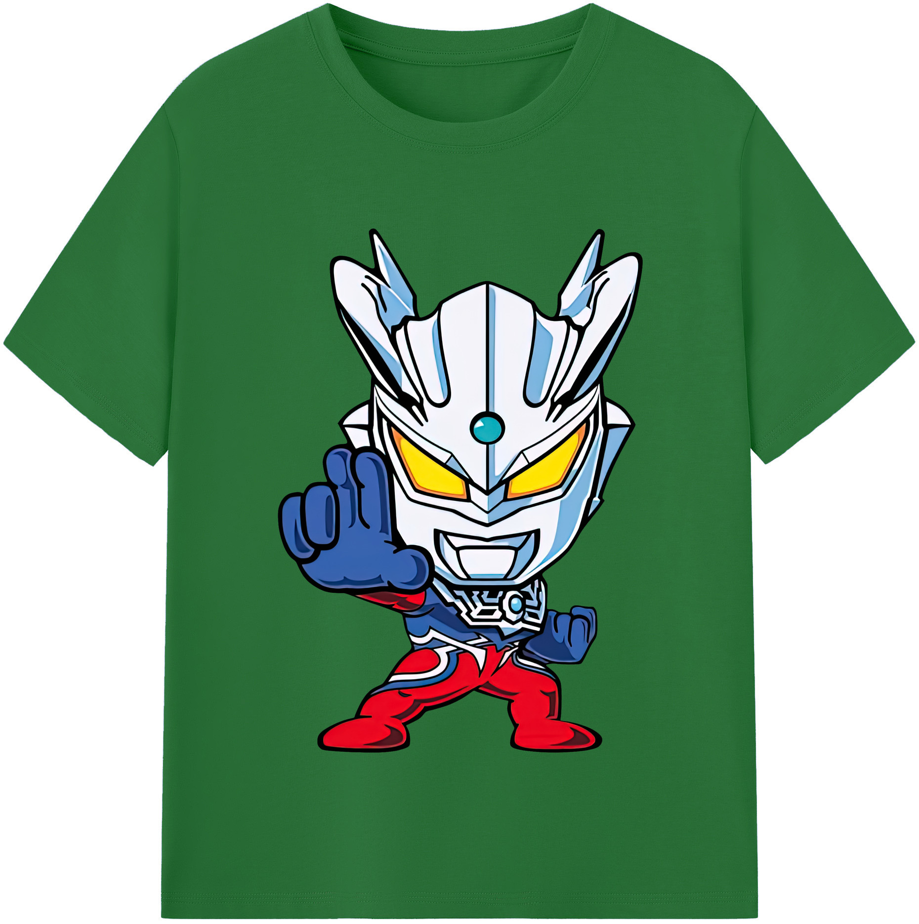 （画像用） ウルトラマン Ultraman 綿100％半袖Tシャツ（フロントプリント）