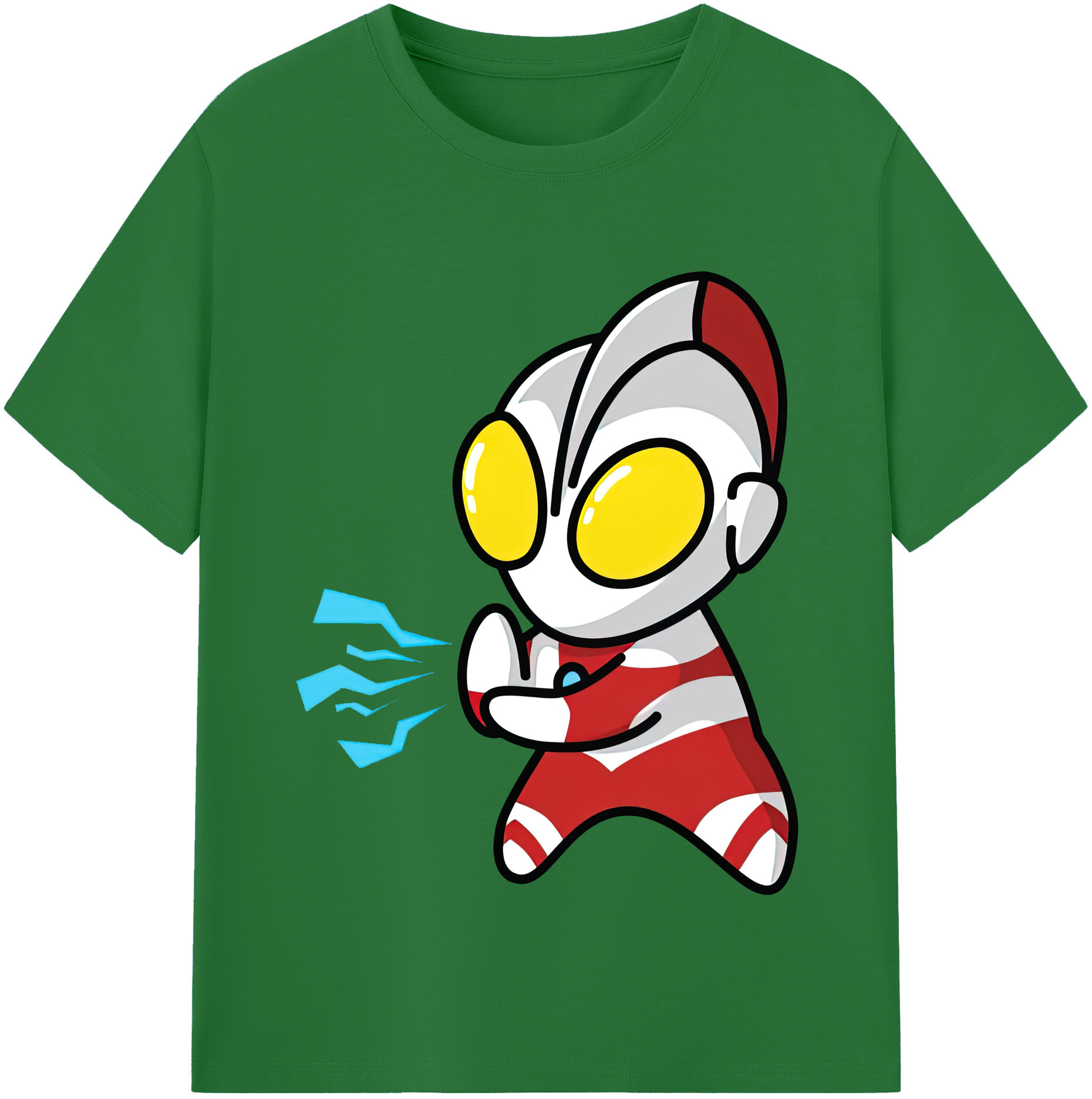 （画像用） ウルトラマン Ultraman 綿100％半袖Tシャツ（フロントプリント）