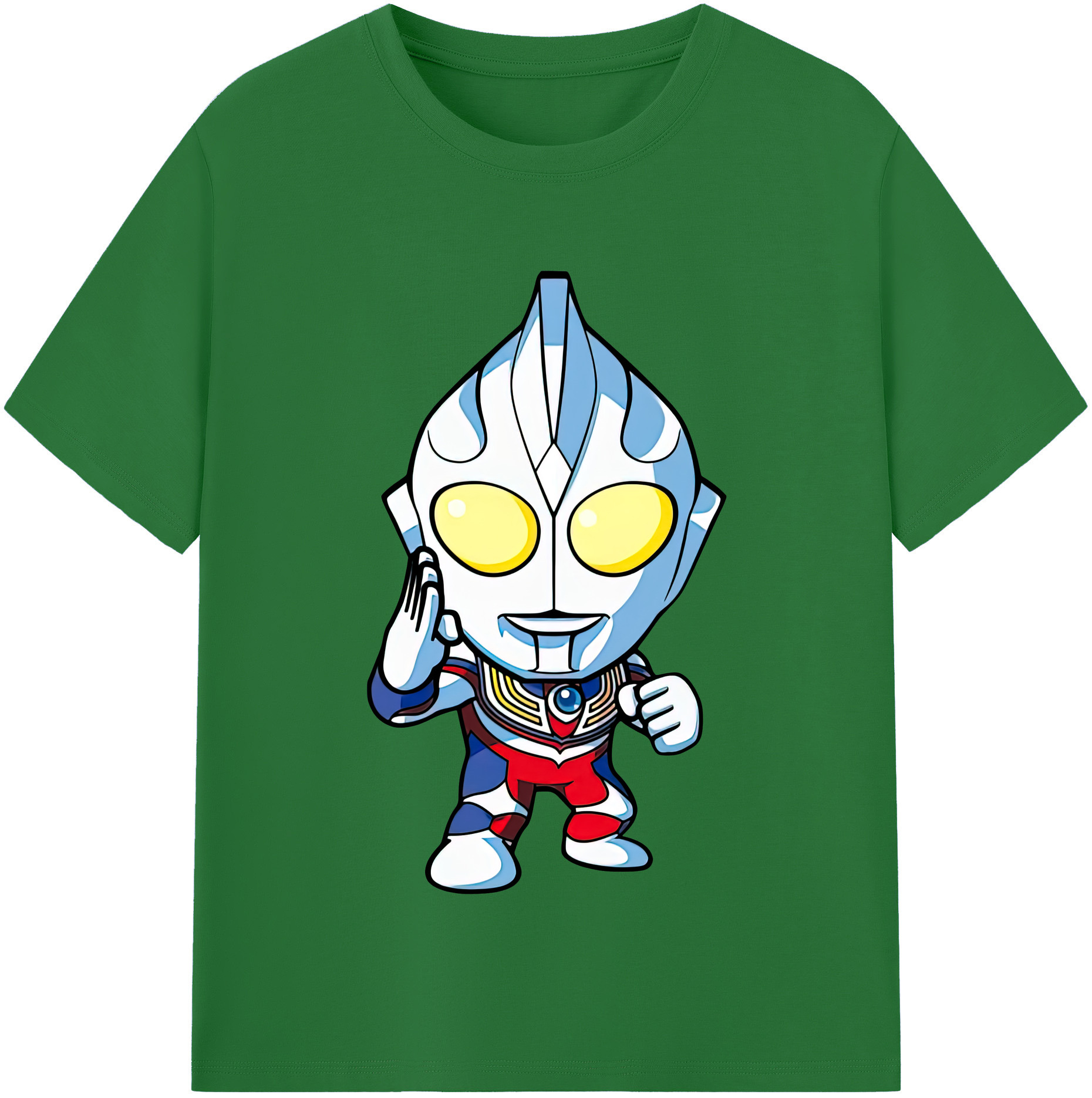 （画像用） ウルトラマン Ultraman 綿100％半袖Tシャツ（フロントプリント）