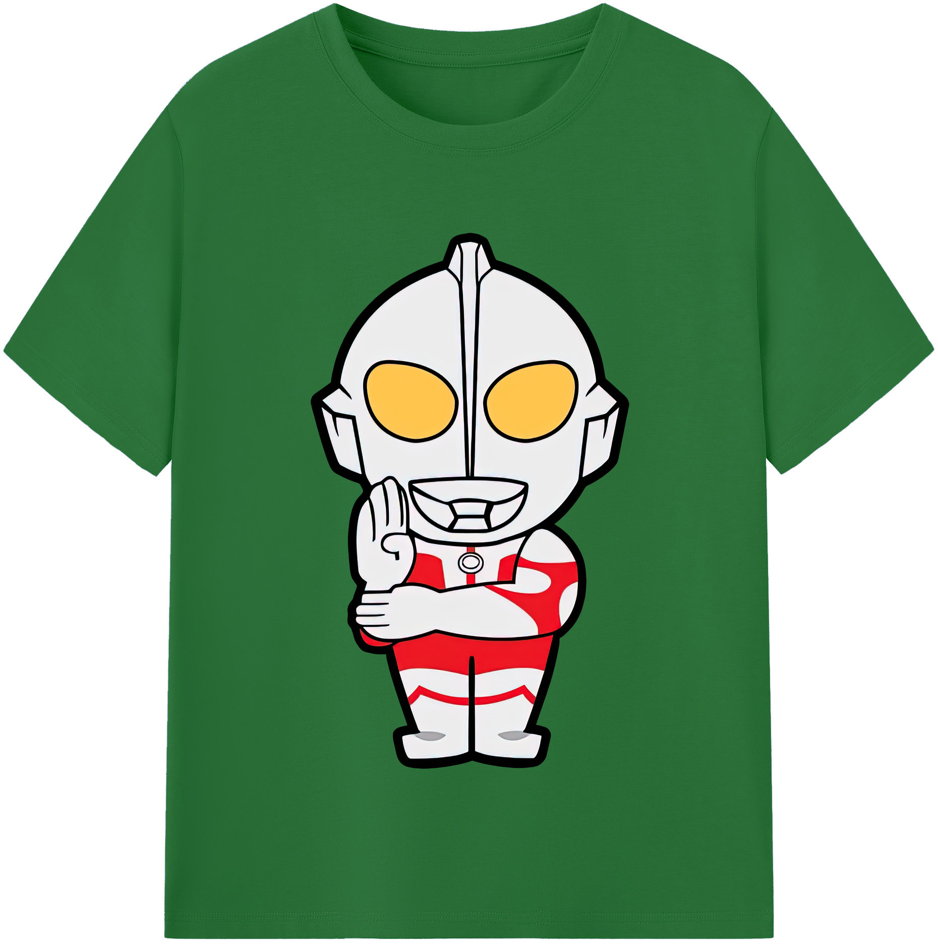 （画像用） ウルトラマン Ultraman 綿100％半袖Tシャツ（フロントプリント）