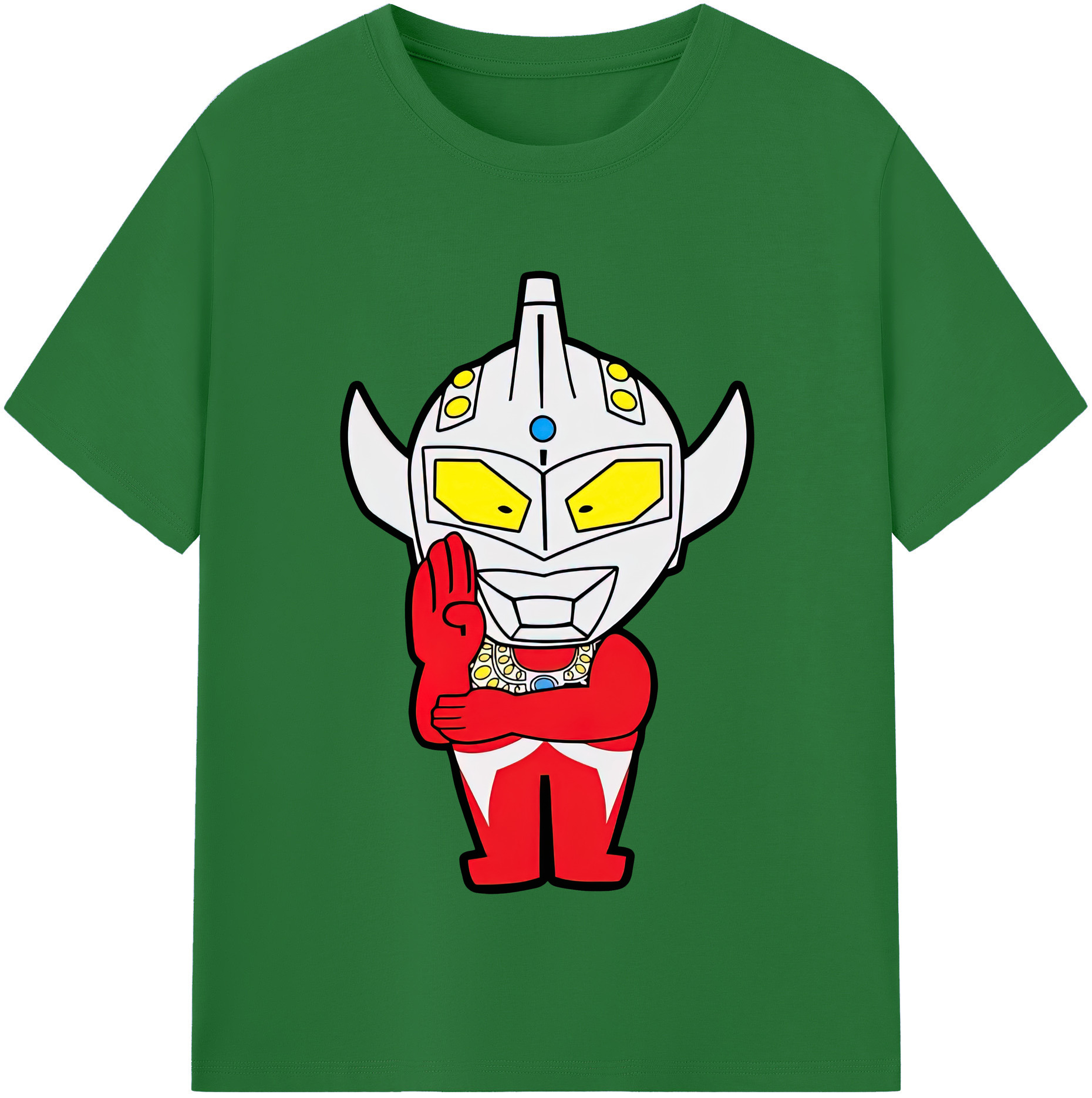 （画像用） ウルトラマン Ultraman 綿100％半袖Tシャツ（フロントプリント）