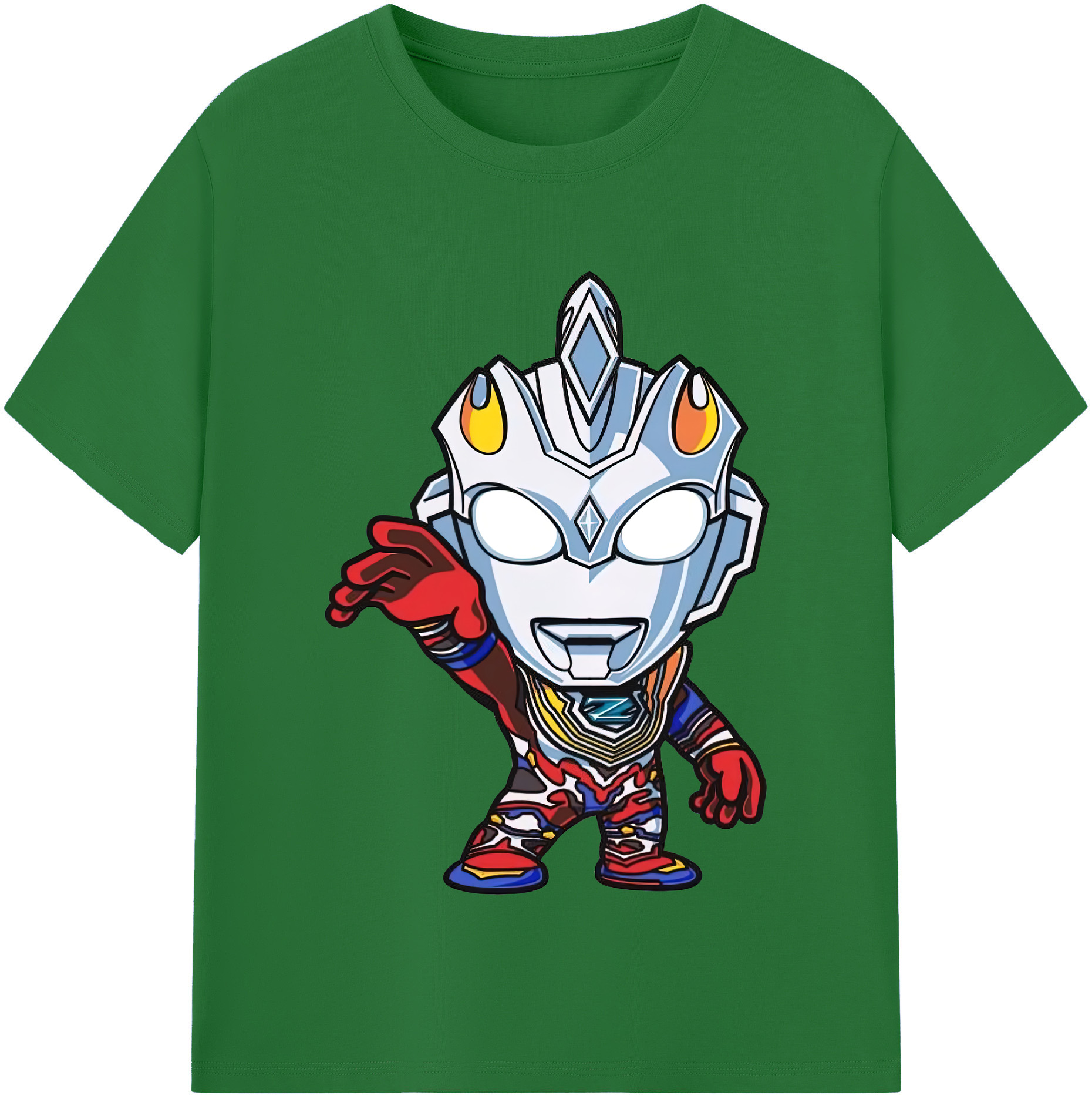 （画像用） ウルトラマン Ultraman 綿100％半袖Tシャツ（フロントプリント）