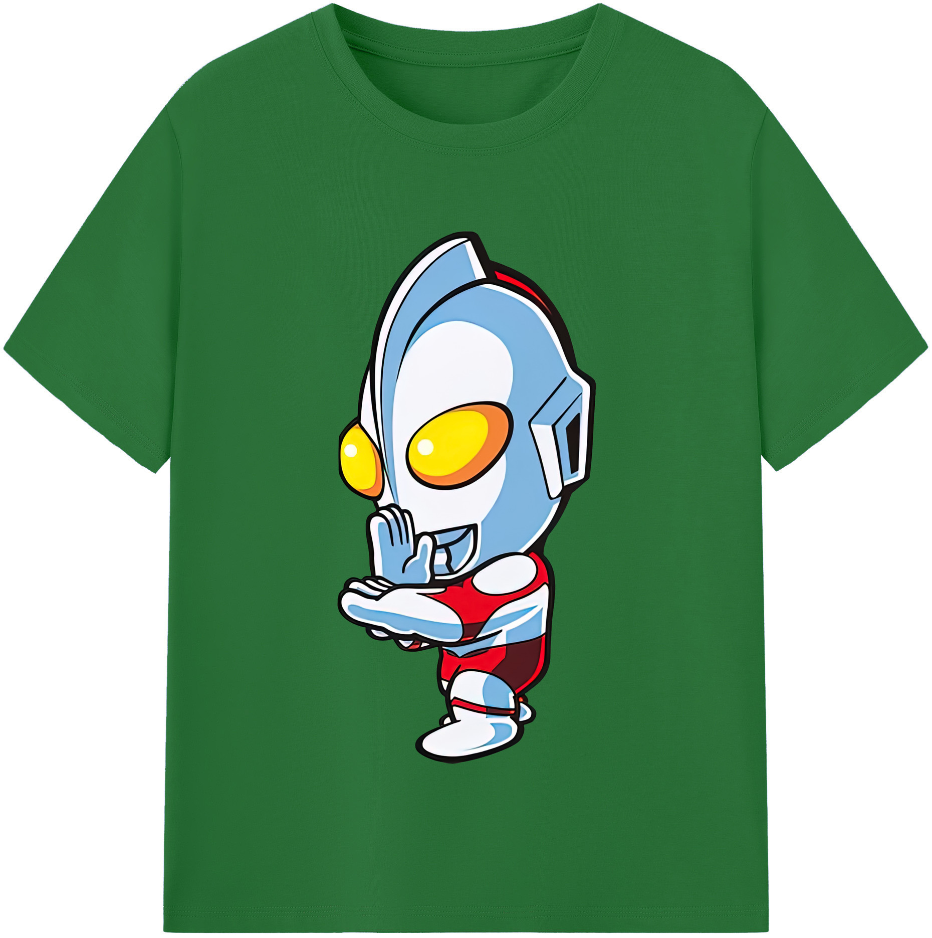 （画像用） ウルトラマン Ultraman 綿100％半袖Tシャツ（フロントプリント）