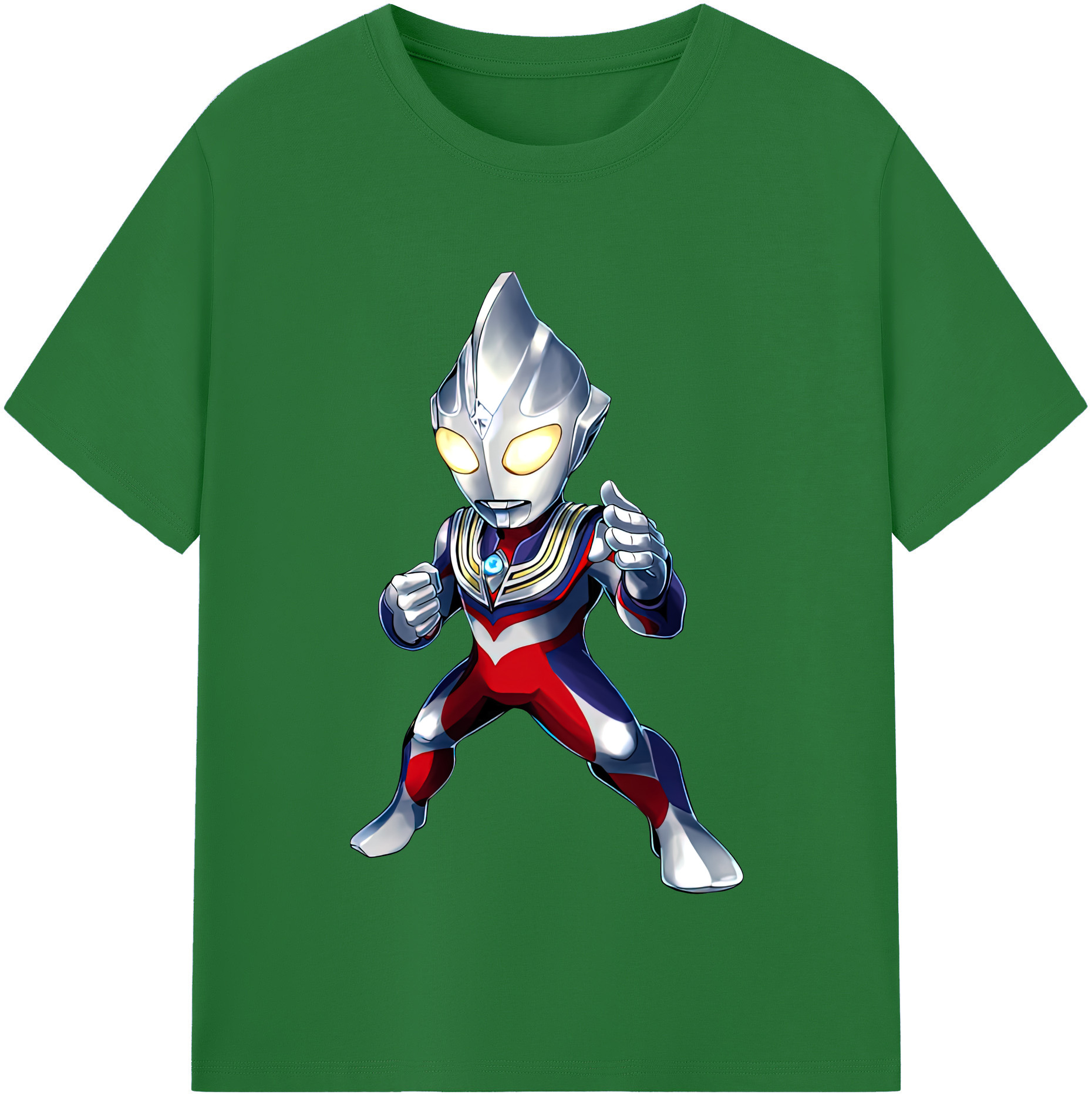 （画像用） ウルトラマン Ultraman 綿100％半袖Tシャツ（フロントプリント）