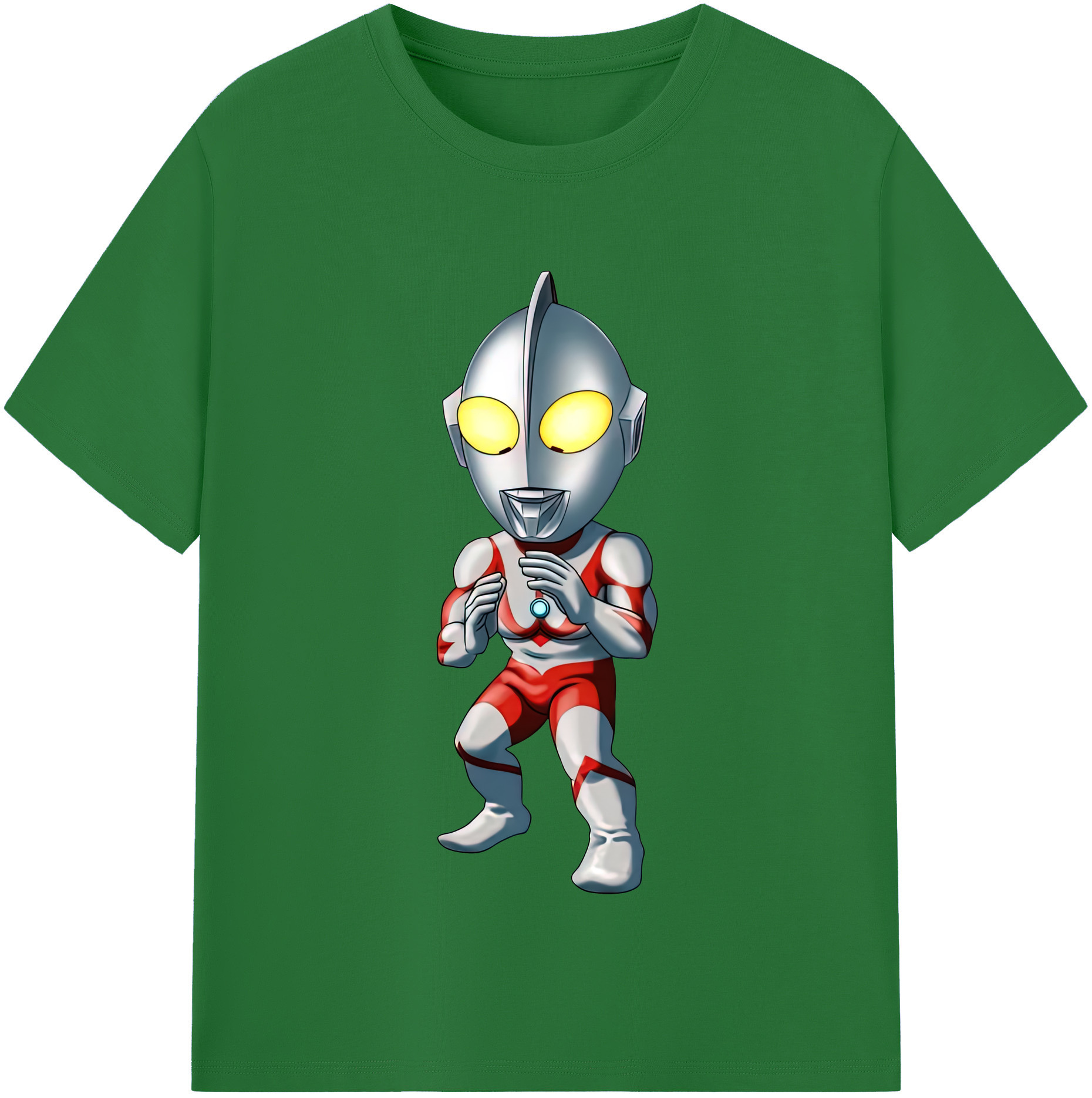 （画像用） ウルトラマン Ultraman 綿100％半袖Tシャツ（フロントプリント）