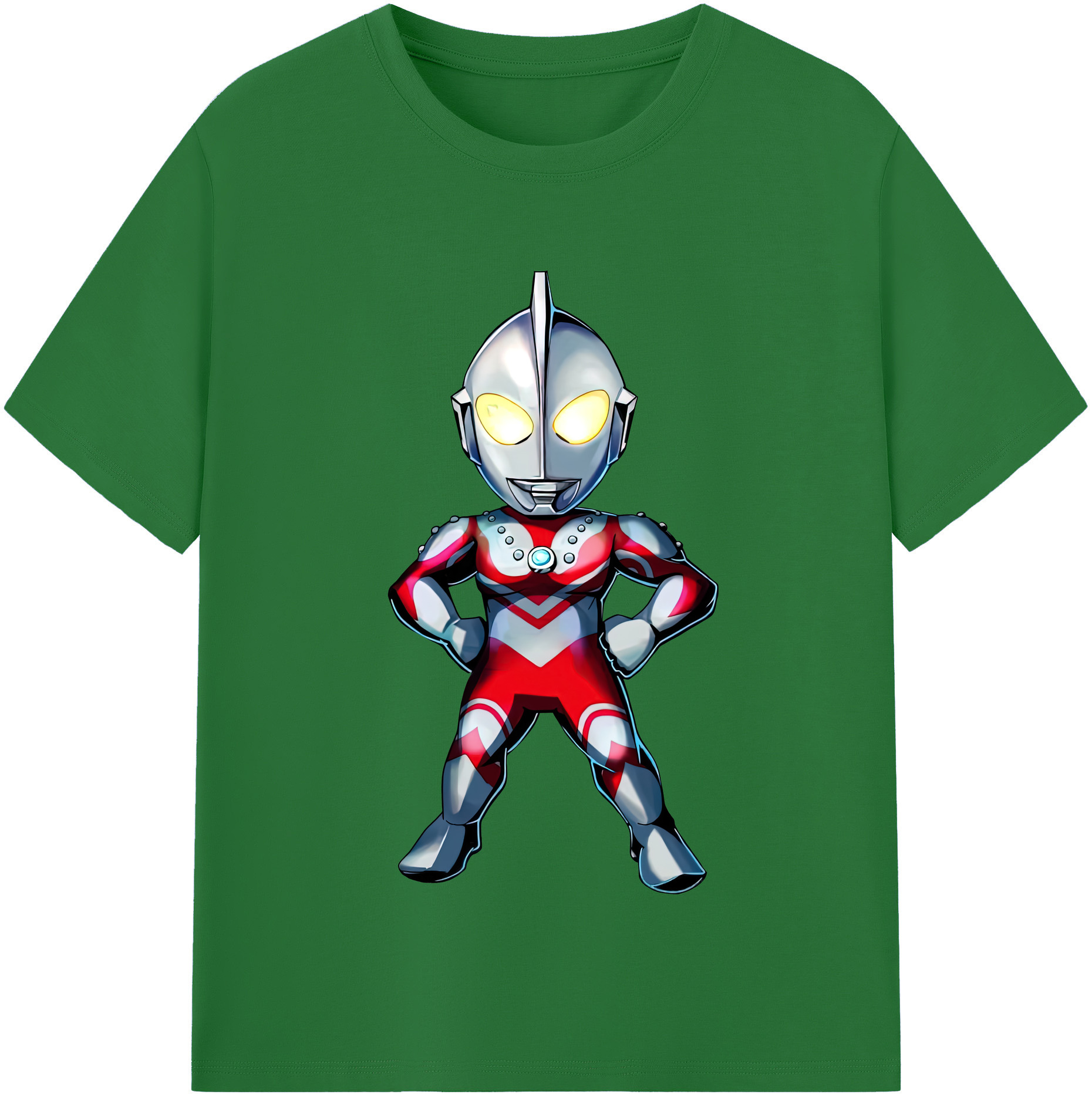 （画像用） ウルトラマン Ultraman 綿100％半袖Tシャツ（フロントプリント）