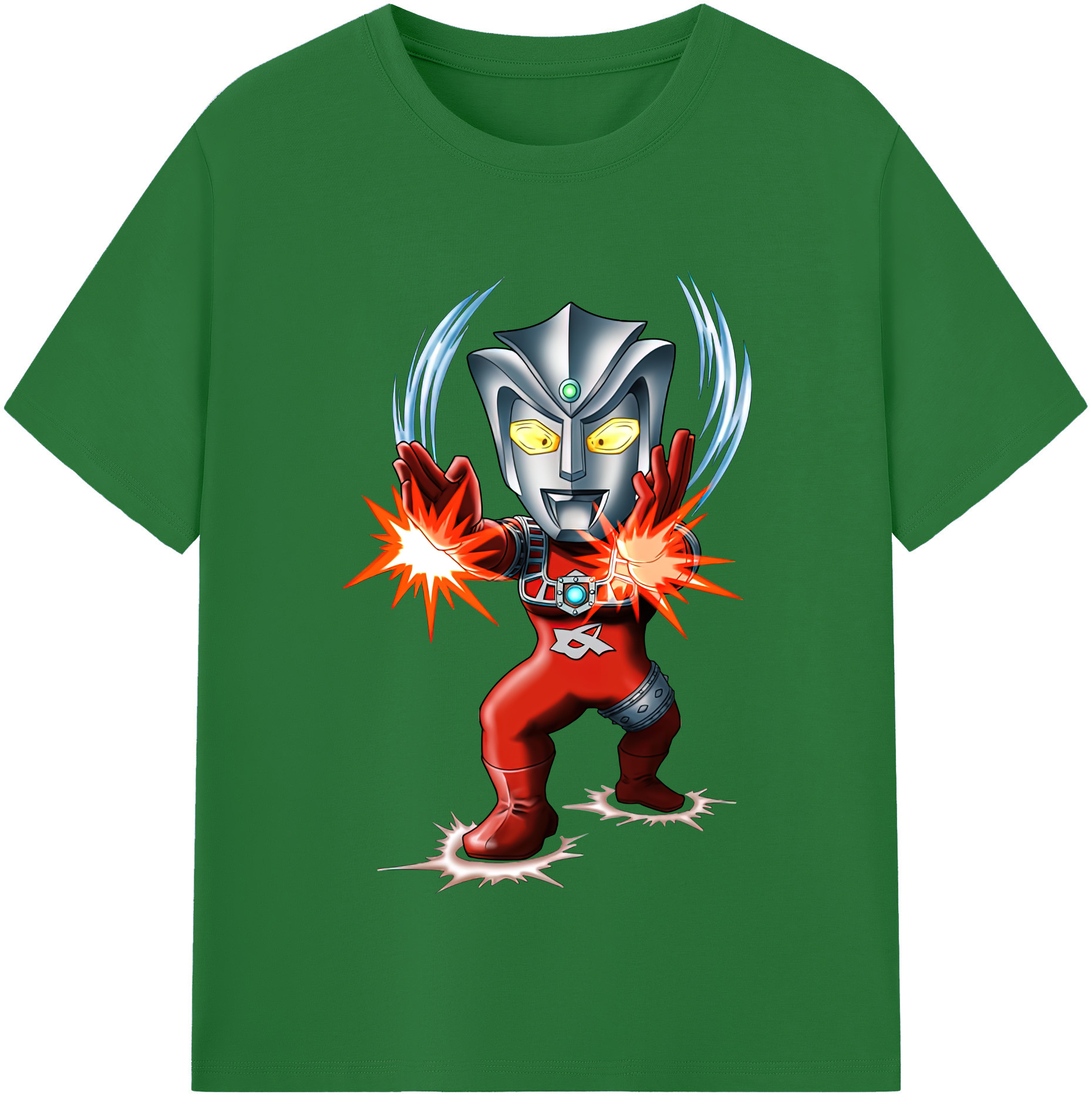 （画像用） ウルトラマン Ultraman 綿100％半袖Tシャツ（フロントプリント）