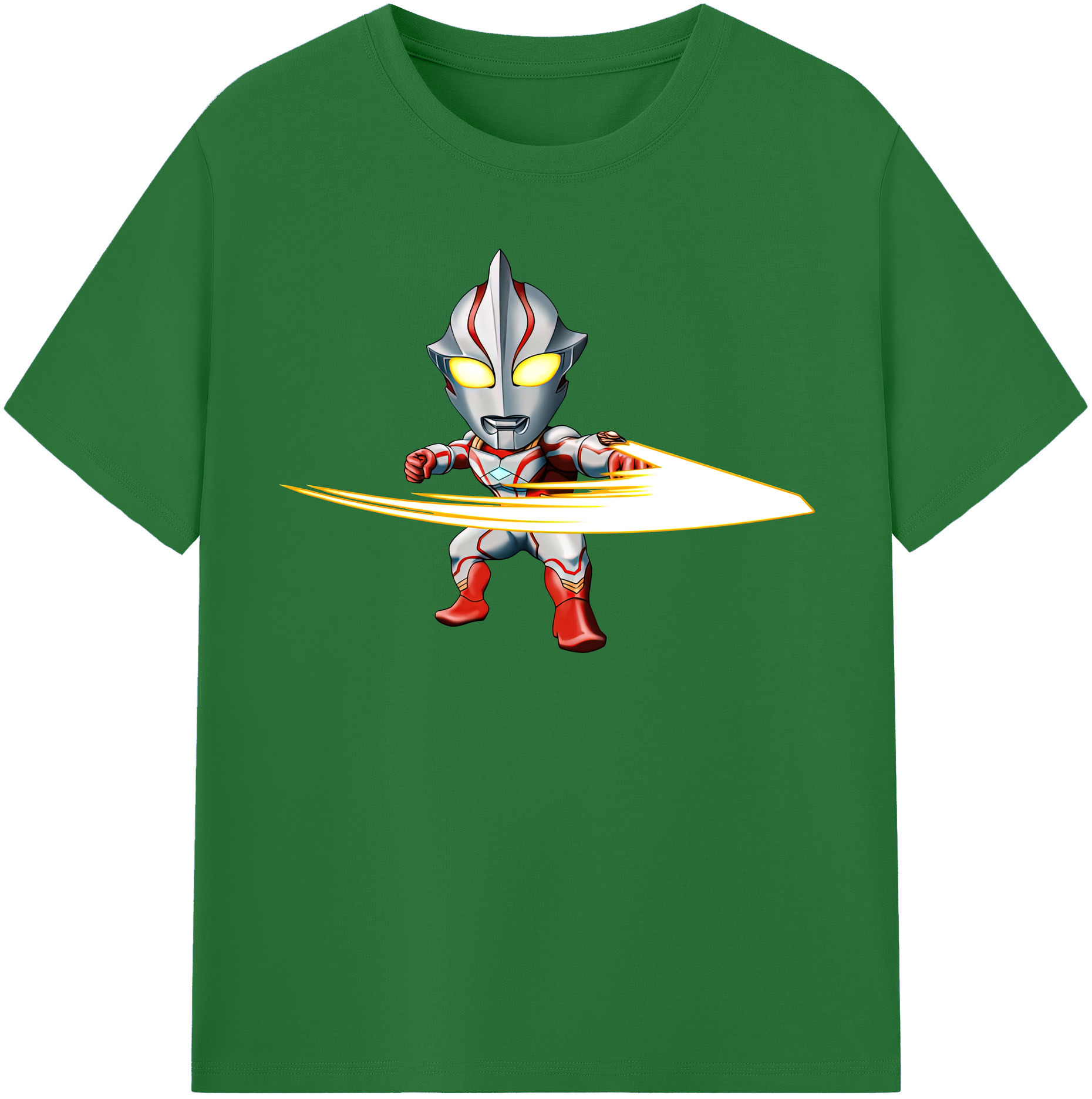 （画像用） ウルトラマン Ultraman 綿100％半袖Tシャツ（フロントプリント）