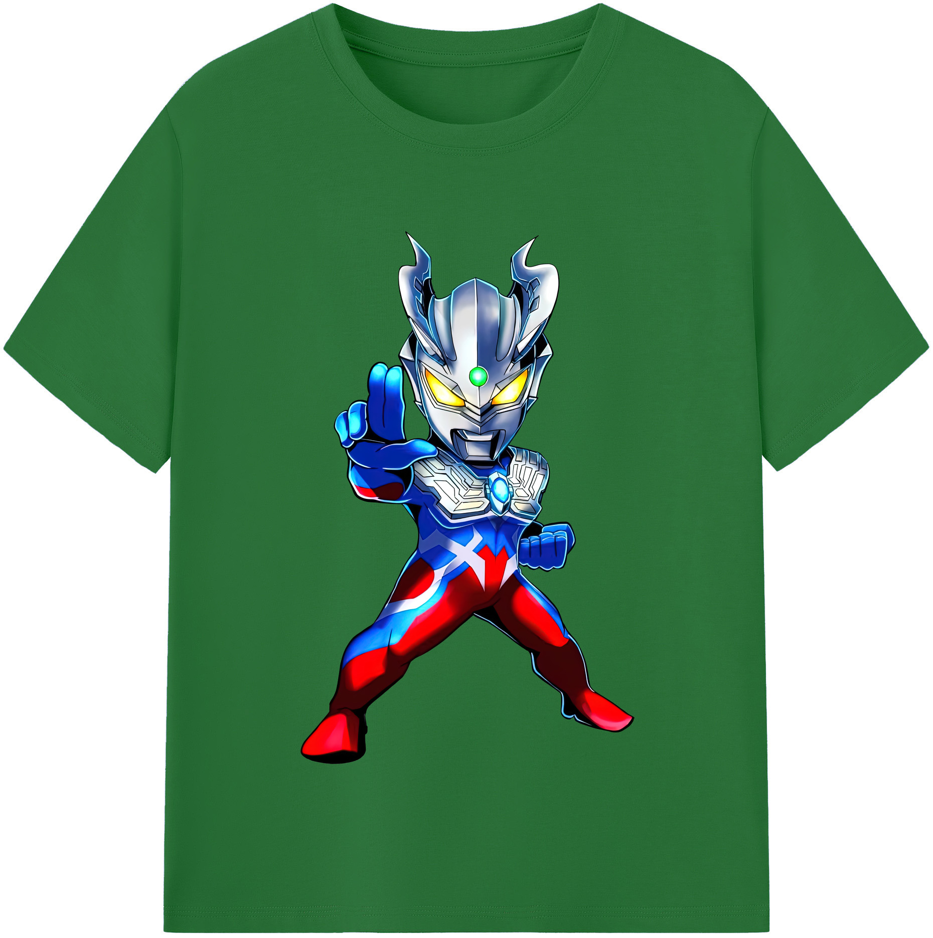 （画像用） ウルトラマン Ultraman 綿100％半袖Tシャツ（フロントプリント）
