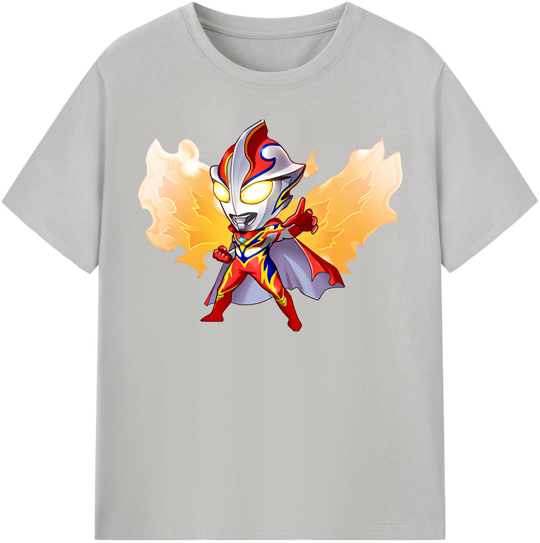 （画像用） ウルトラマン Ultraman 綿100％半袖Tシャツ（フロントプリント）