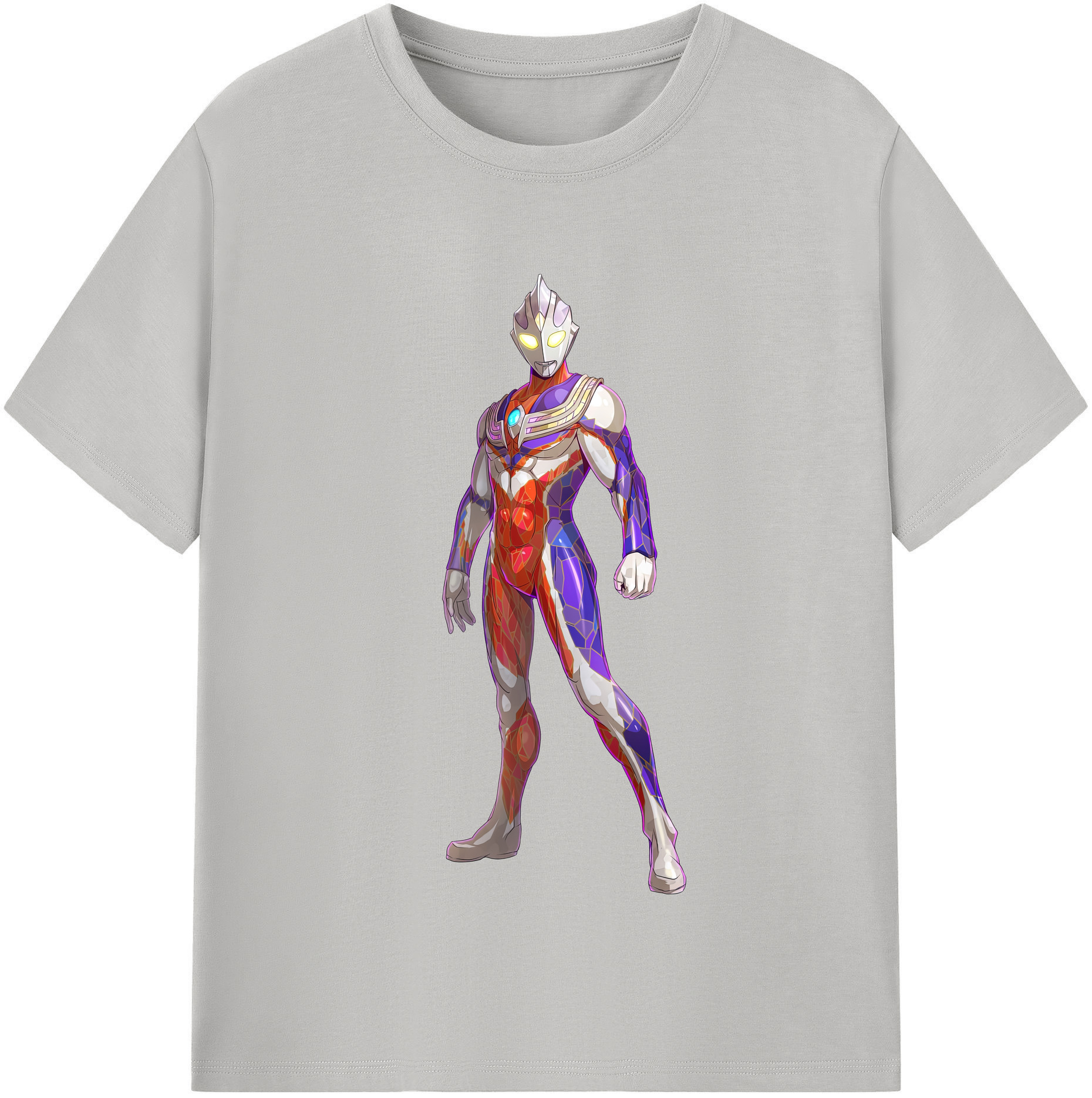 （画像用） ウルトラマン Ultraman 綿100％半袖Tシャツ（フロントプリント）