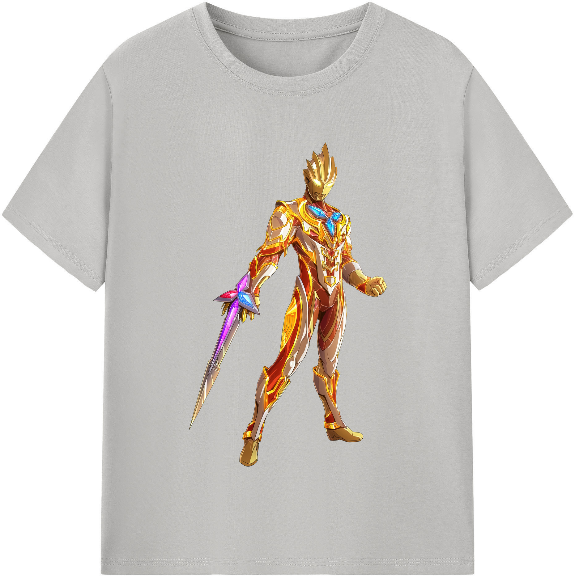 （画像用） ウルトラマン Ultraman 綿100％半袖Tシャツ（フロントプリント）