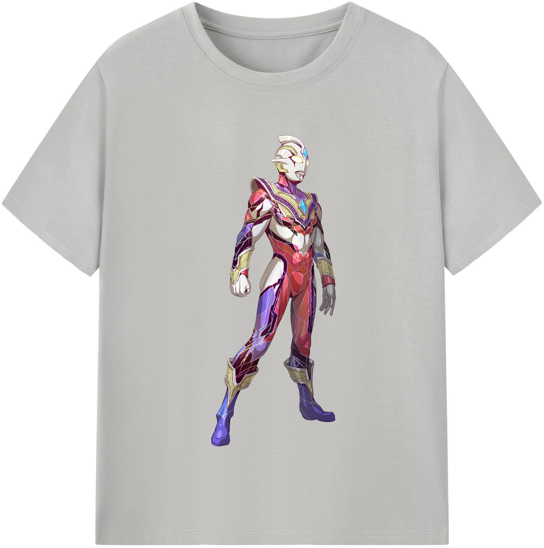 （画像用） ウルトラマン Ultraman 綿100％半袖Tシャツ（フロントプリント）