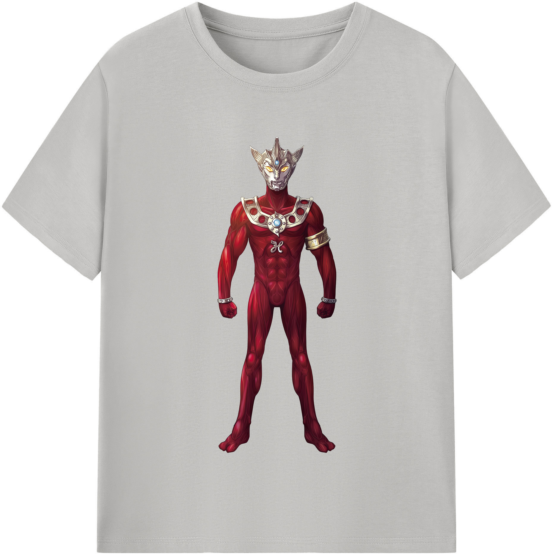（画像用） ウルトラマン Ultraman 綿100％半袖Tシャツ（フロントプリント）
