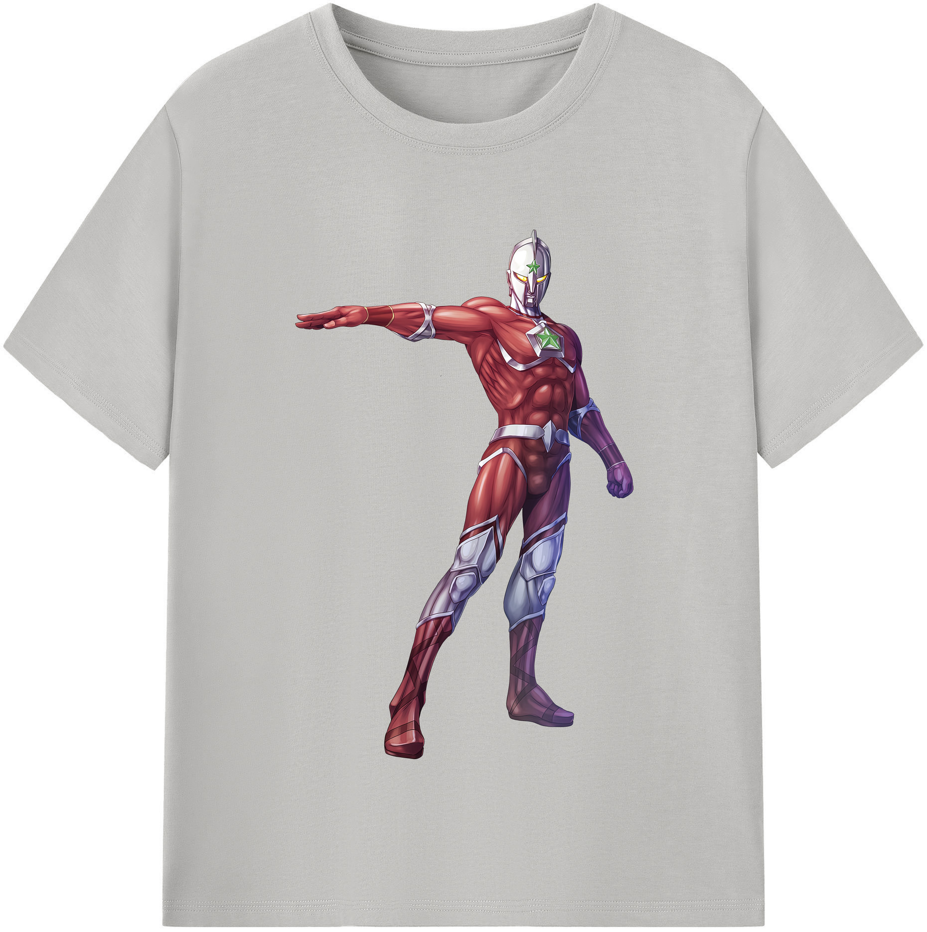 （画像用） ウルトラマン Ultraman 綿100％半袖Tシャツ（フロントプリント）