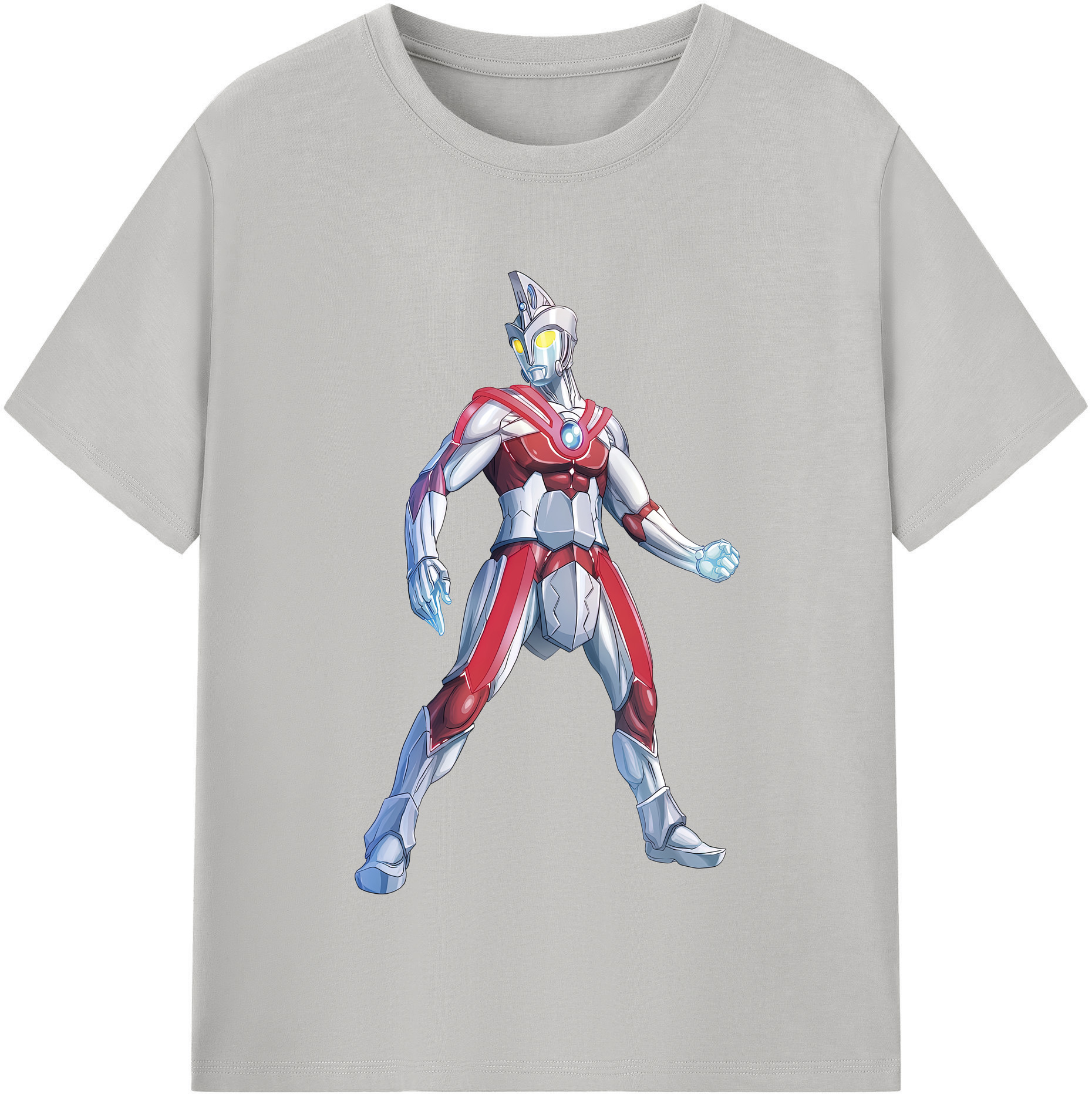 （画像用） ウルトラマン Ultraman 綿100％半袖Tシャツ（フロントプリント）