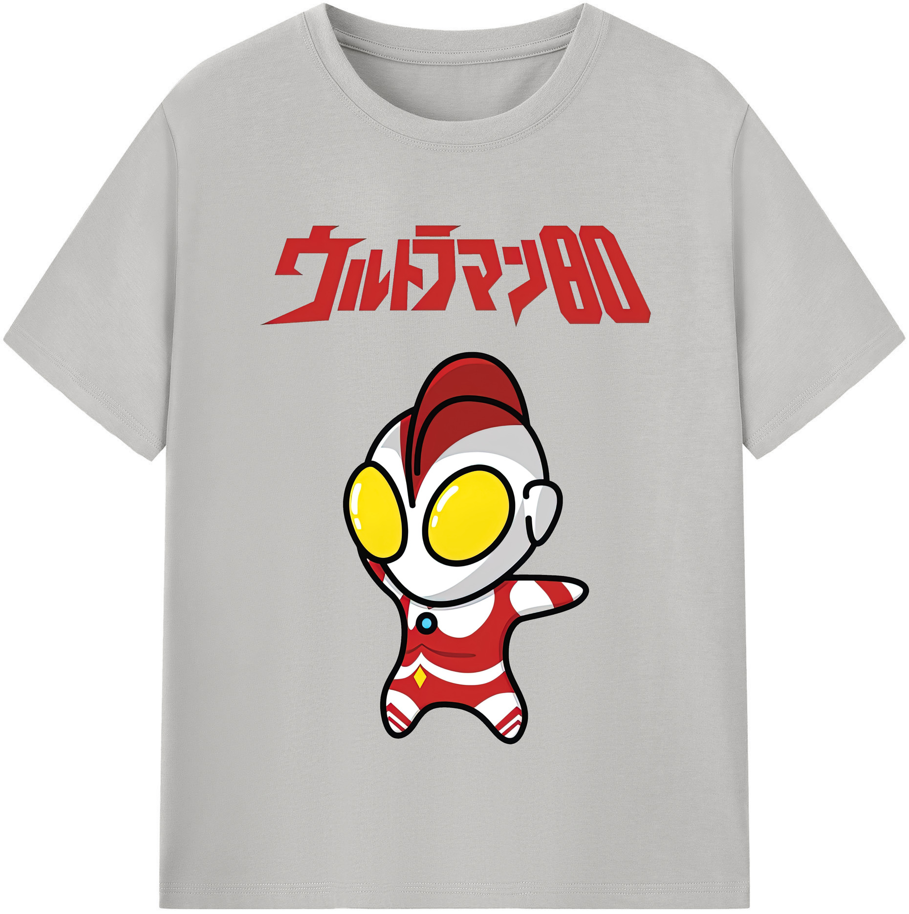 （画像用） ウルトラマン Ultraman 綿100％半袖Tシャツ（フロントプリント）