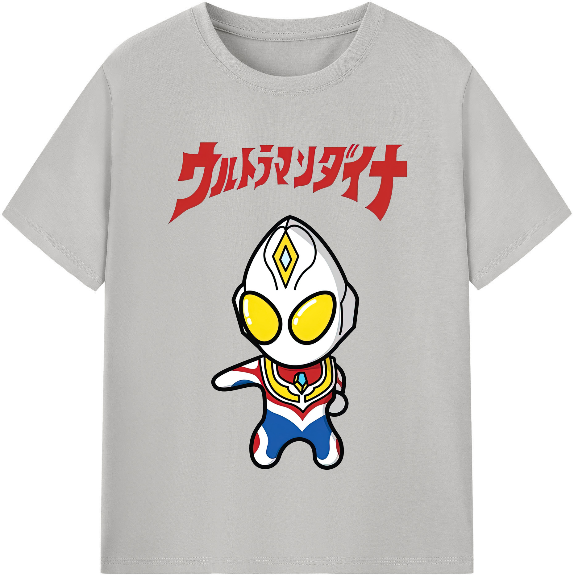 （画像用） ウルトラマン Ultraman 綿100％半袖Tシャツ（フロントプリント）