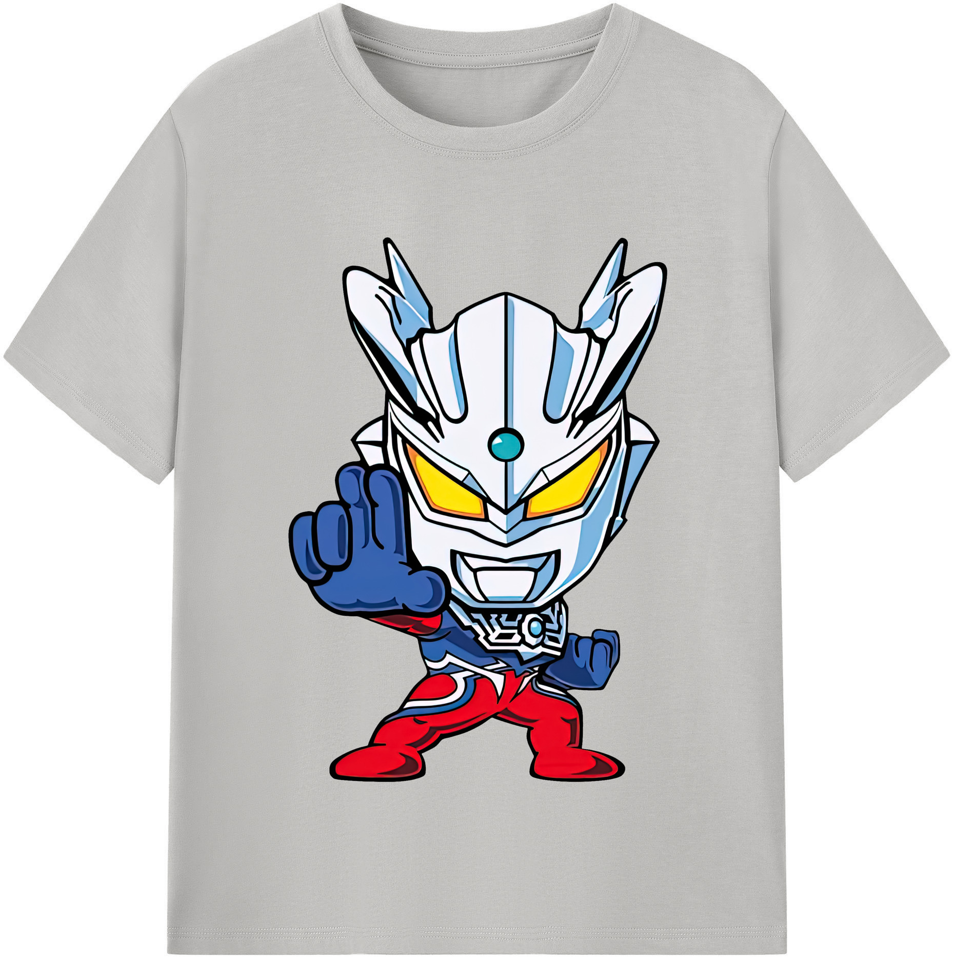 （画像用） ウルトラマン Ultraman 綿100％半袖Tシャツ（フロントプリント）