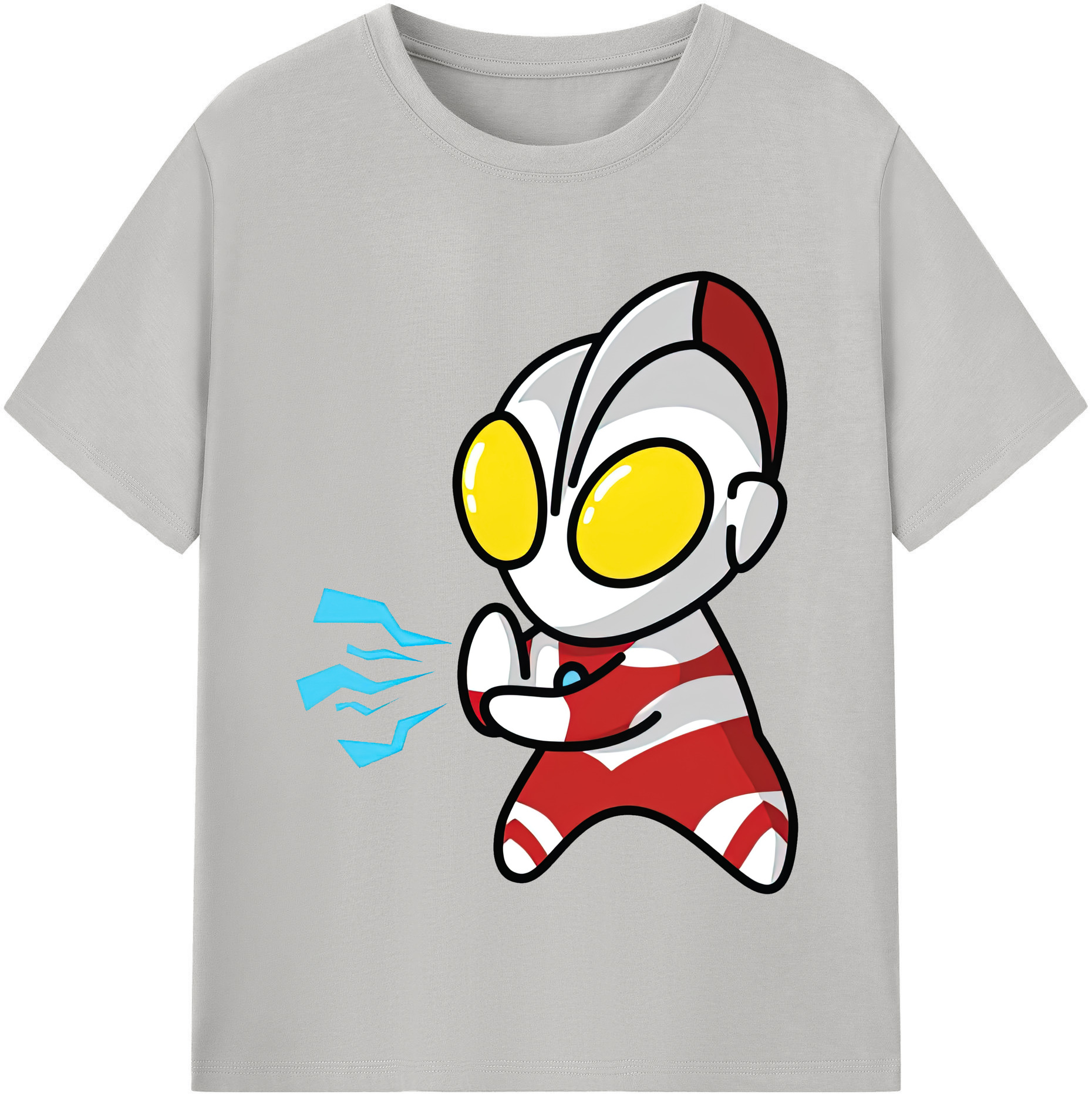 （画像用） ウルトラマン Ultraman 綿100％半袖Tシャツ（フロントプリント）