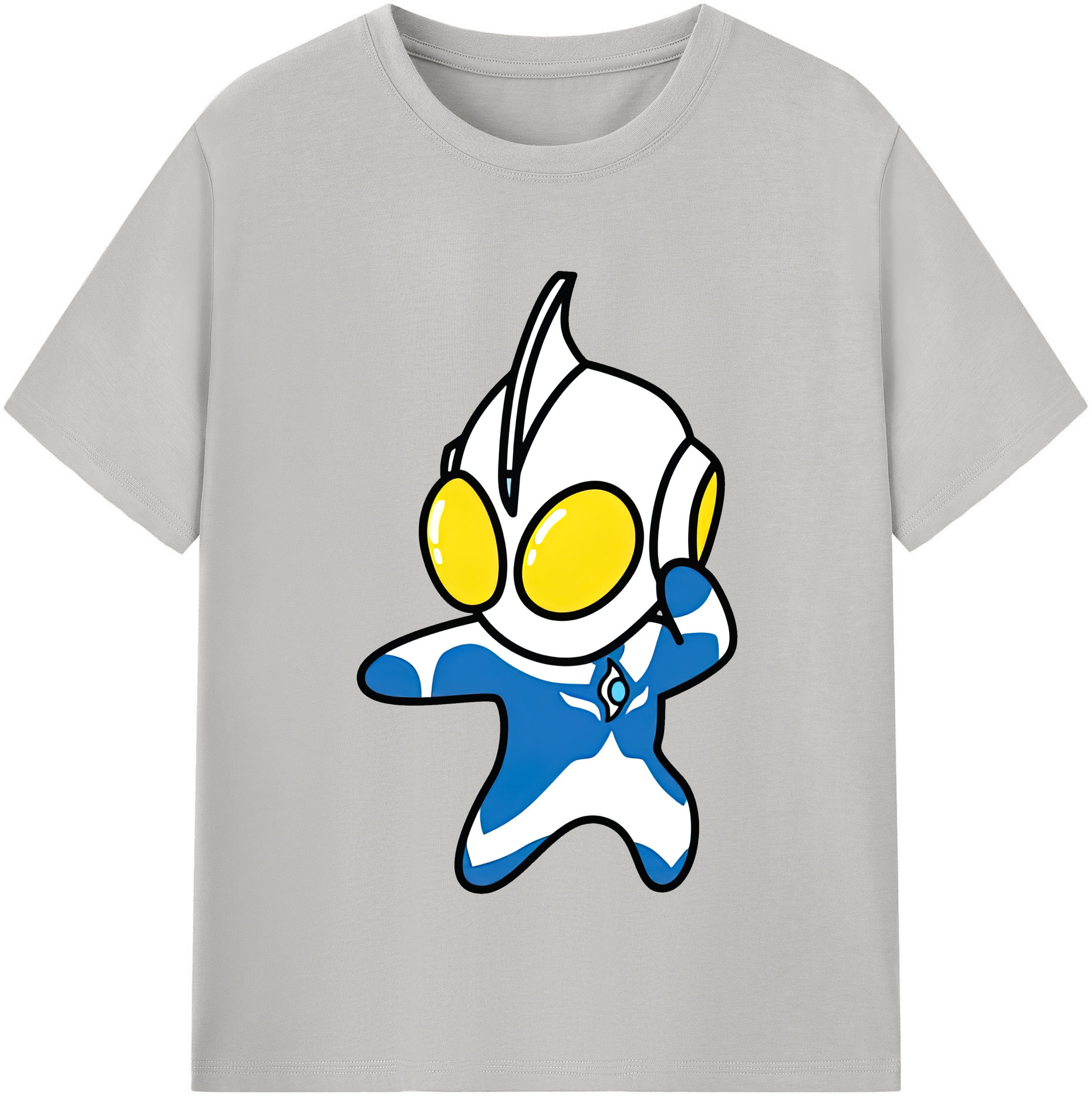 （画像用） ウルトラマン Ultraman 綿100％半袖Tシャツ（フロントプリント）