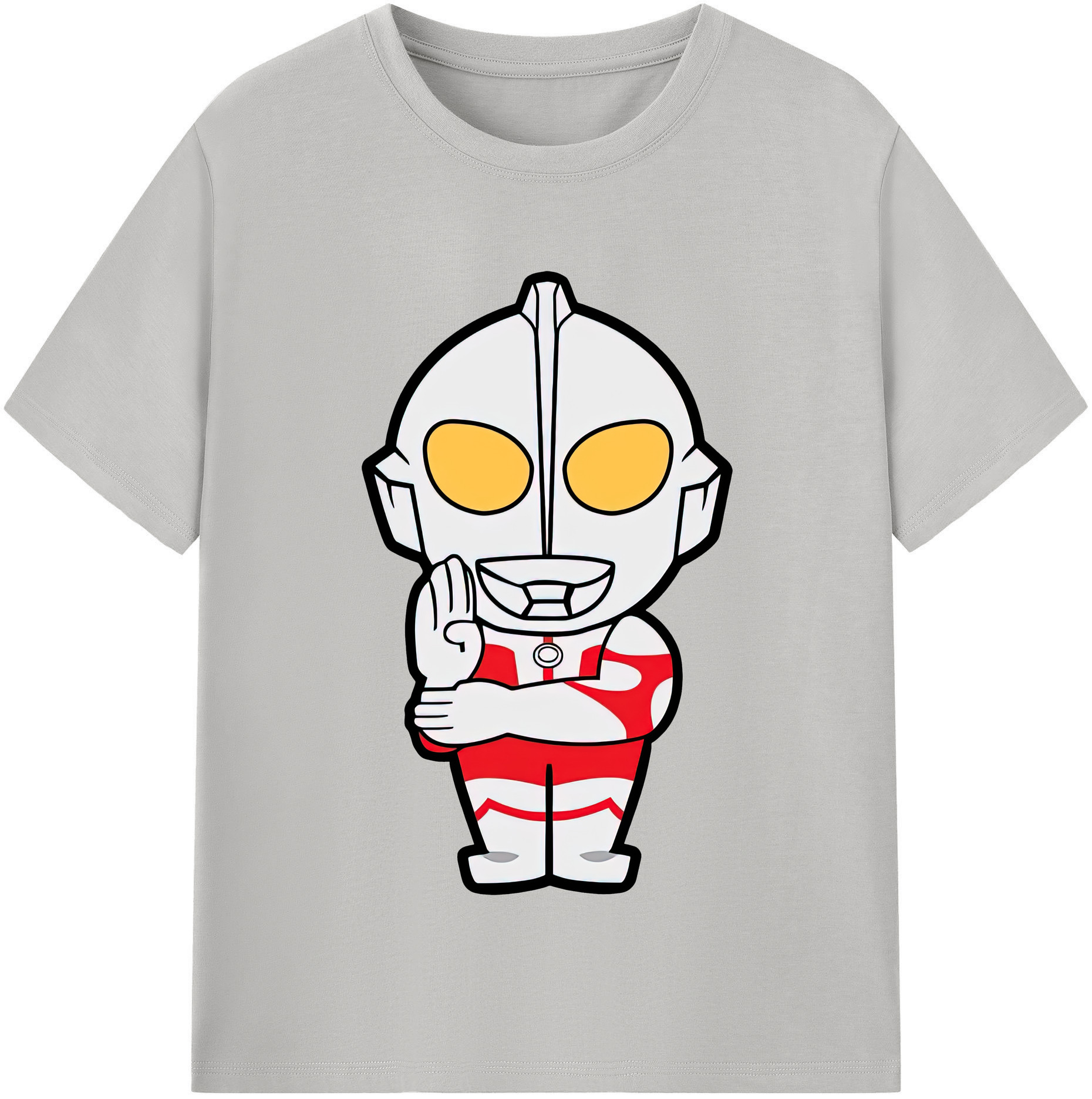 （画像用） ウルトラマン Ultraman 綿100％半袖Tシャツ（フロントプリント）