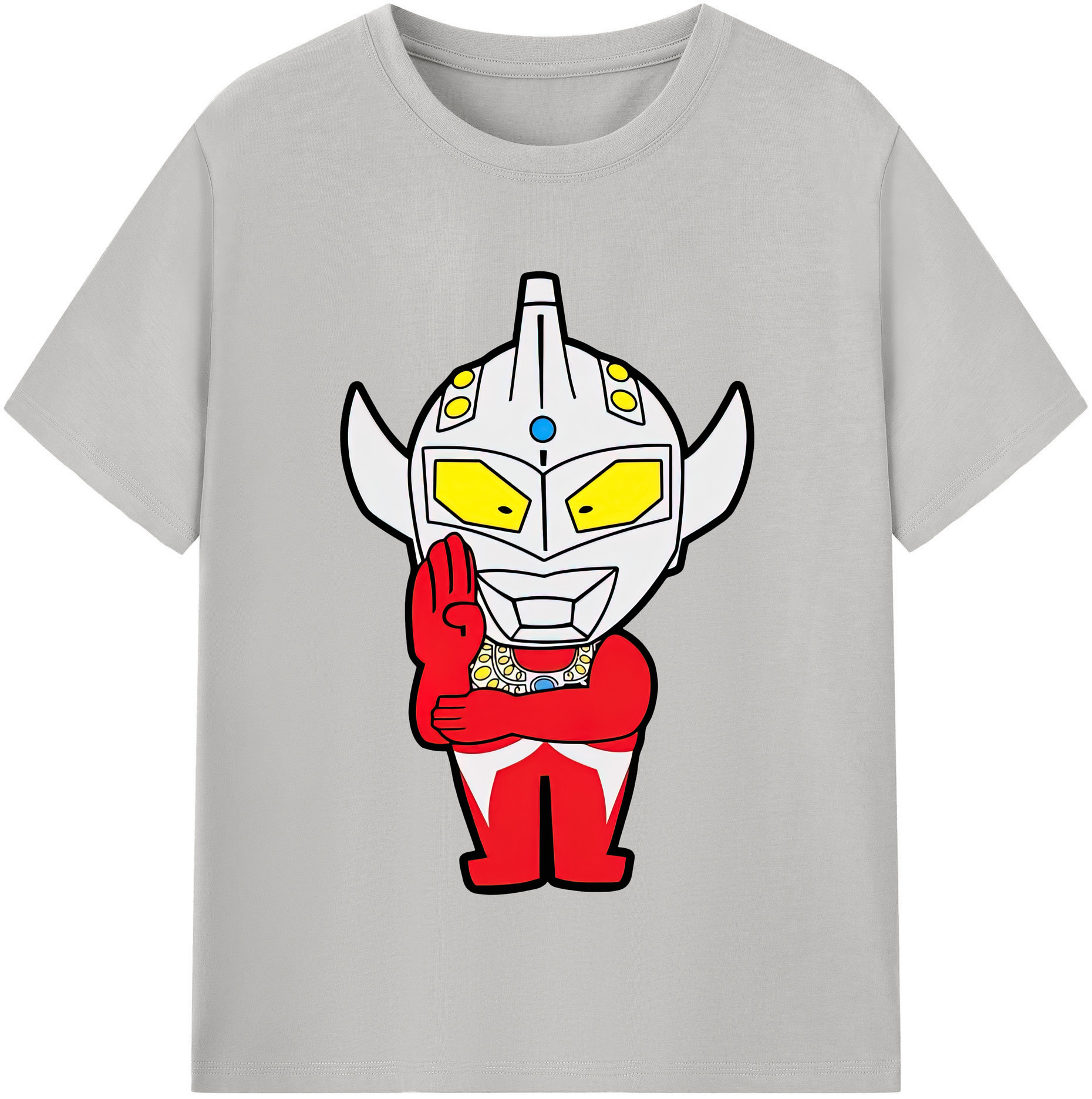 （画像用） ウルトラマン Ultraman 綿100％半袖Tシャツ（フロントプリント）