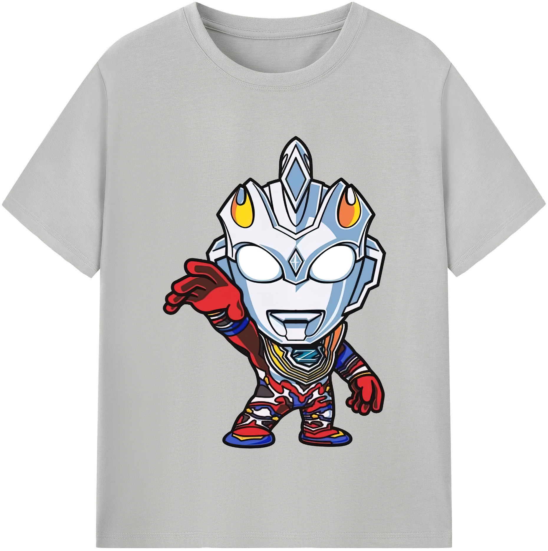（画像用） ウルトラマン Ultraman 綿100％半袖Tシャツ（フロントプリント）